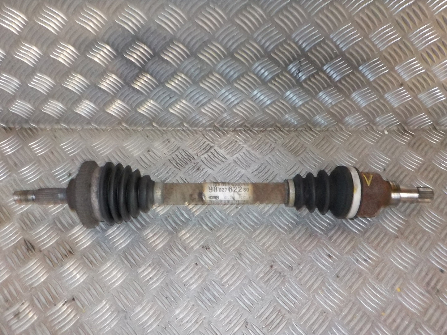 Peugeot 206+ Trækaksel For V Med OEM Nr. 9802762280 Fra Peugeot Ophugger