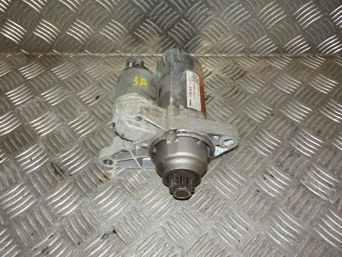 Skoda Rapid Starter Med OEM Nr. 02T911024N Fra Skoda Ophugger