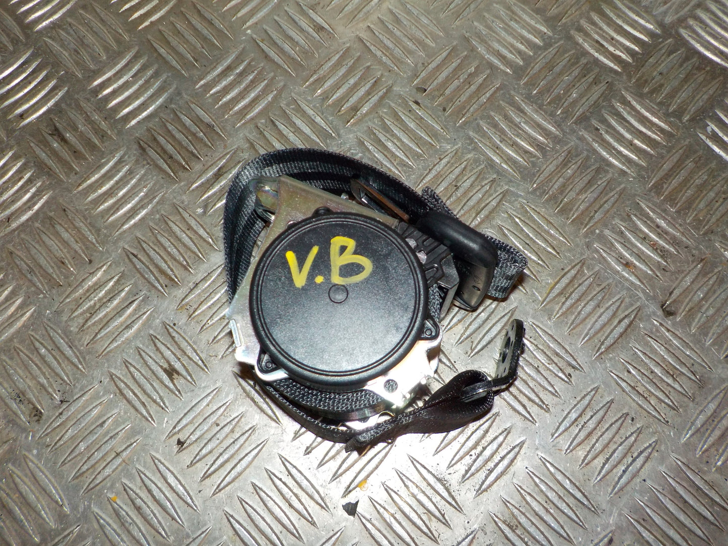 Skoda Rapid Sikkerhedsseler Bag Med OEM Nr. 5JJ857447A Fra Skoda Ophugger