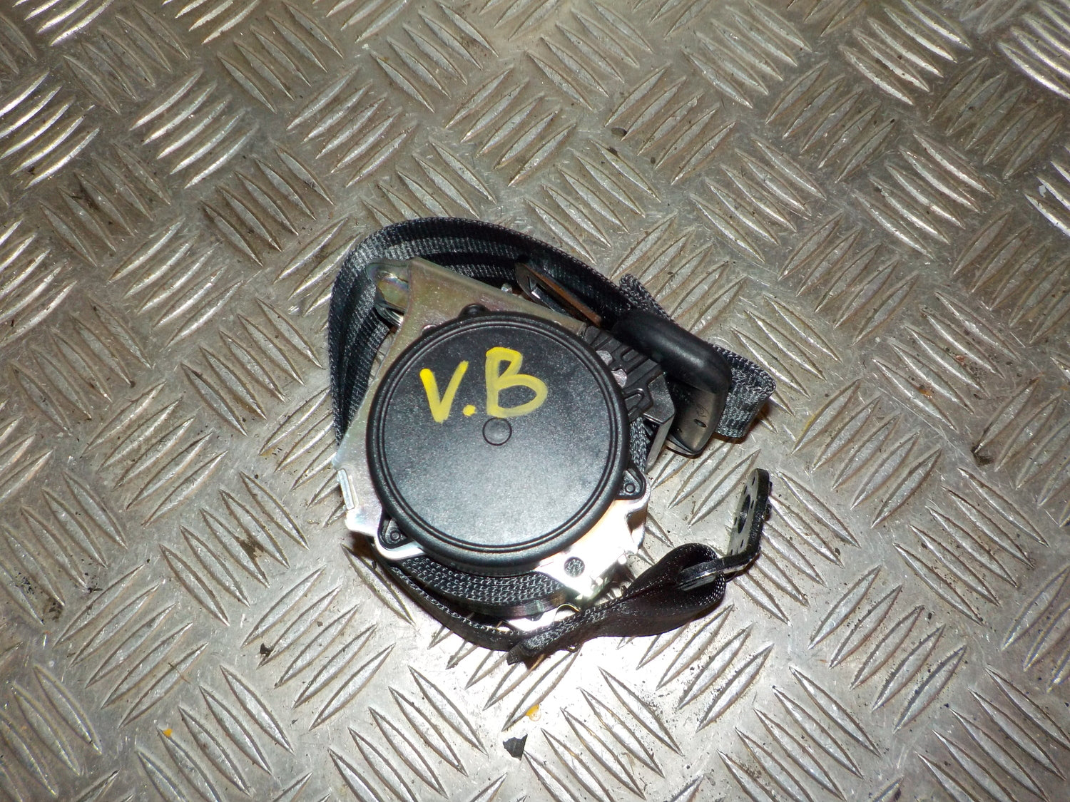 Skoda Rapid Sikkerhedsseler Bag Med OEM Nr. 5JJ857447A Fra Skoda Ophugger