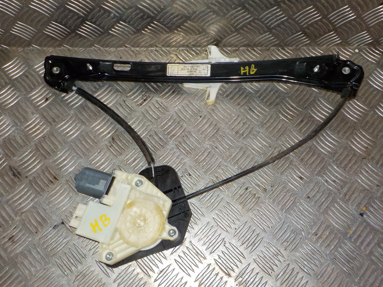 Skoda Rapid Rudemotor - Rudehejs Med OEM Nr. 5JA959812G Fra Skoda Ophugger