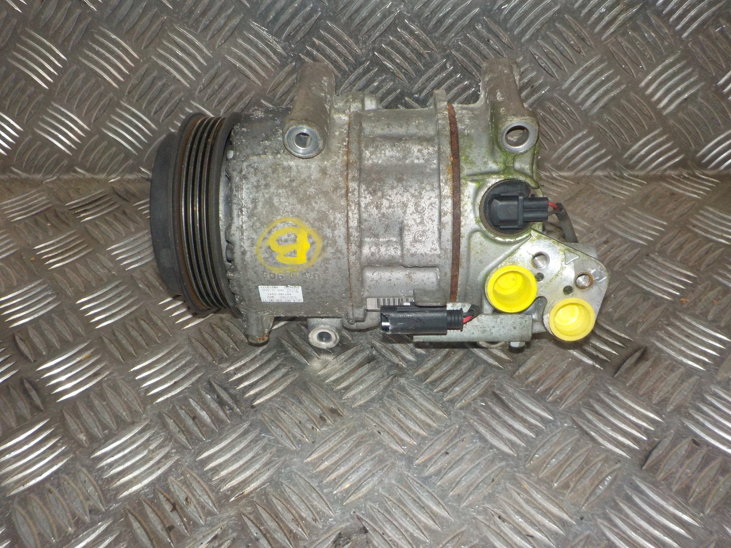 Mercedes B W245 Aircondition Pumpe Med OEM Nr. 0012309011 Fra Mercedes Ophugger