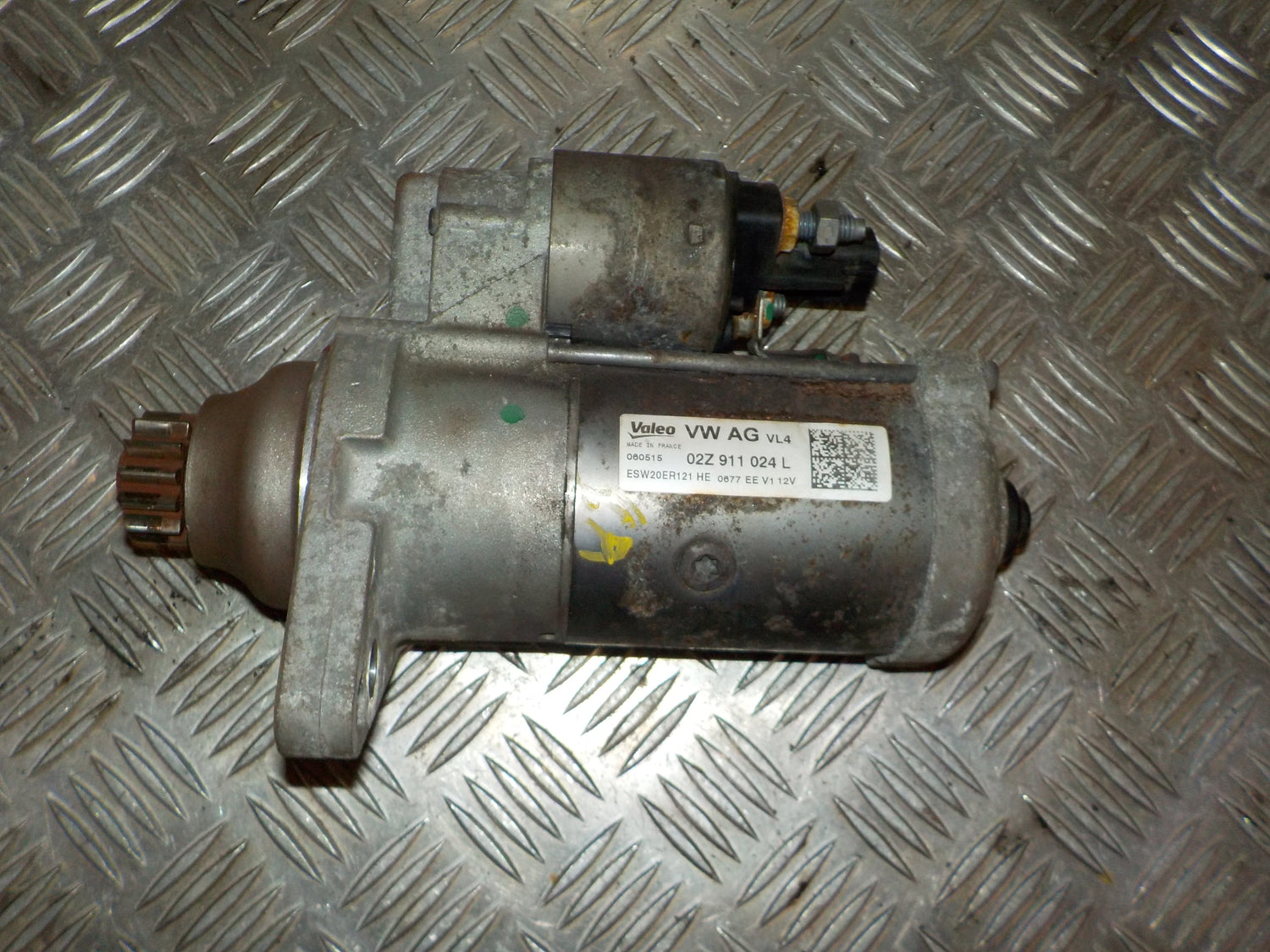 Skoda Octavia Starter Med OEM Nr. 02Z911024L Fra Skoda Ophugger