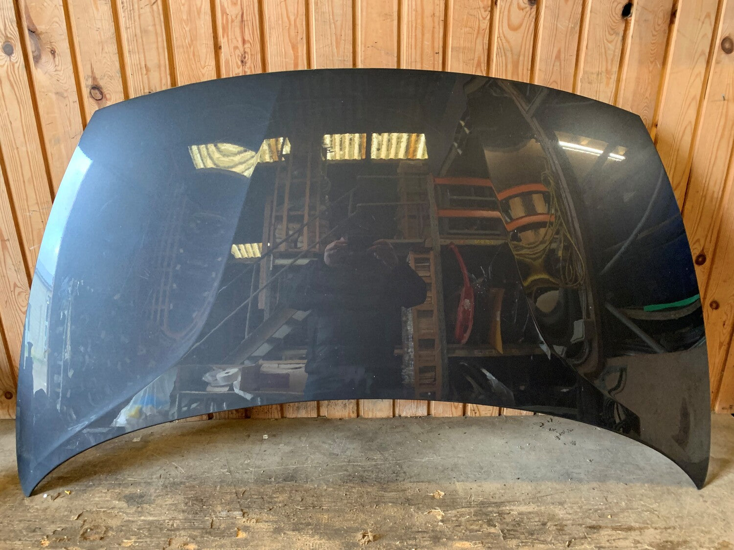 Kia Rio UB Fronthjelm Med OEM Nr. 664001W010 Fra Kia Ophugger