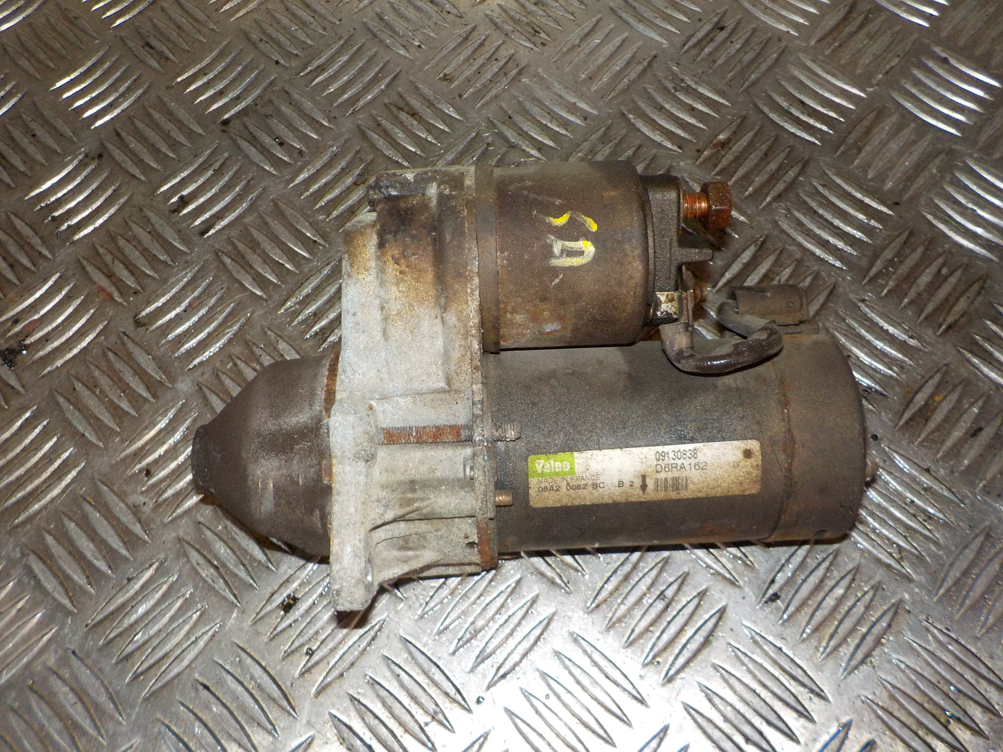 Opel Corsa C Starter Med OEM Nr. 09130838 Fra Opel Ophugger