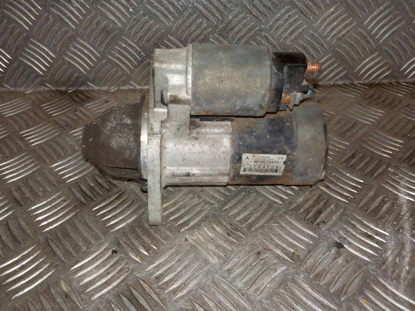 Saab 9-5 Starter Med OEM Nr. M000T86781 Fra Saab Ophugger