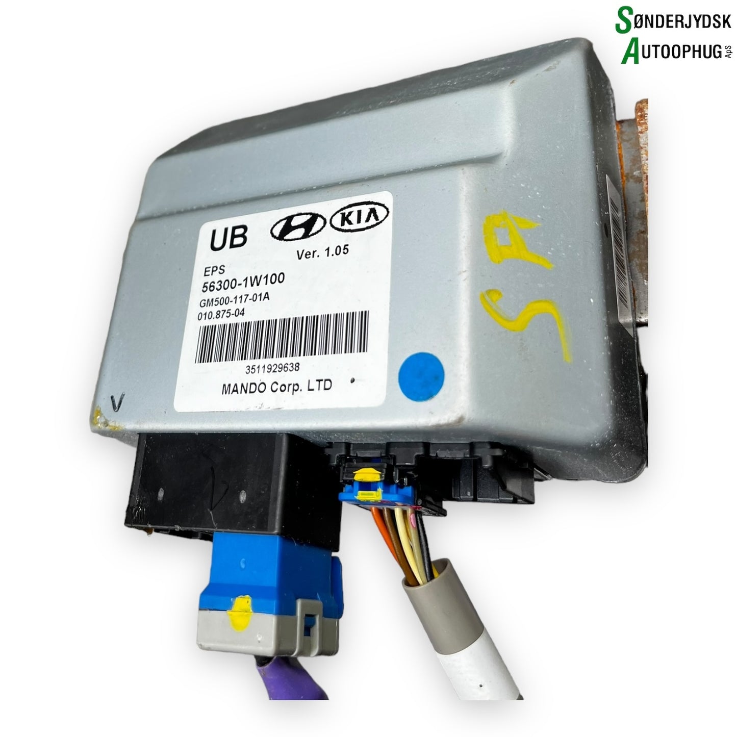 Kia Rio UB Ratstamme M/El-Servo Med OEM Nr. 3511929638 Fra Kia Ophugger