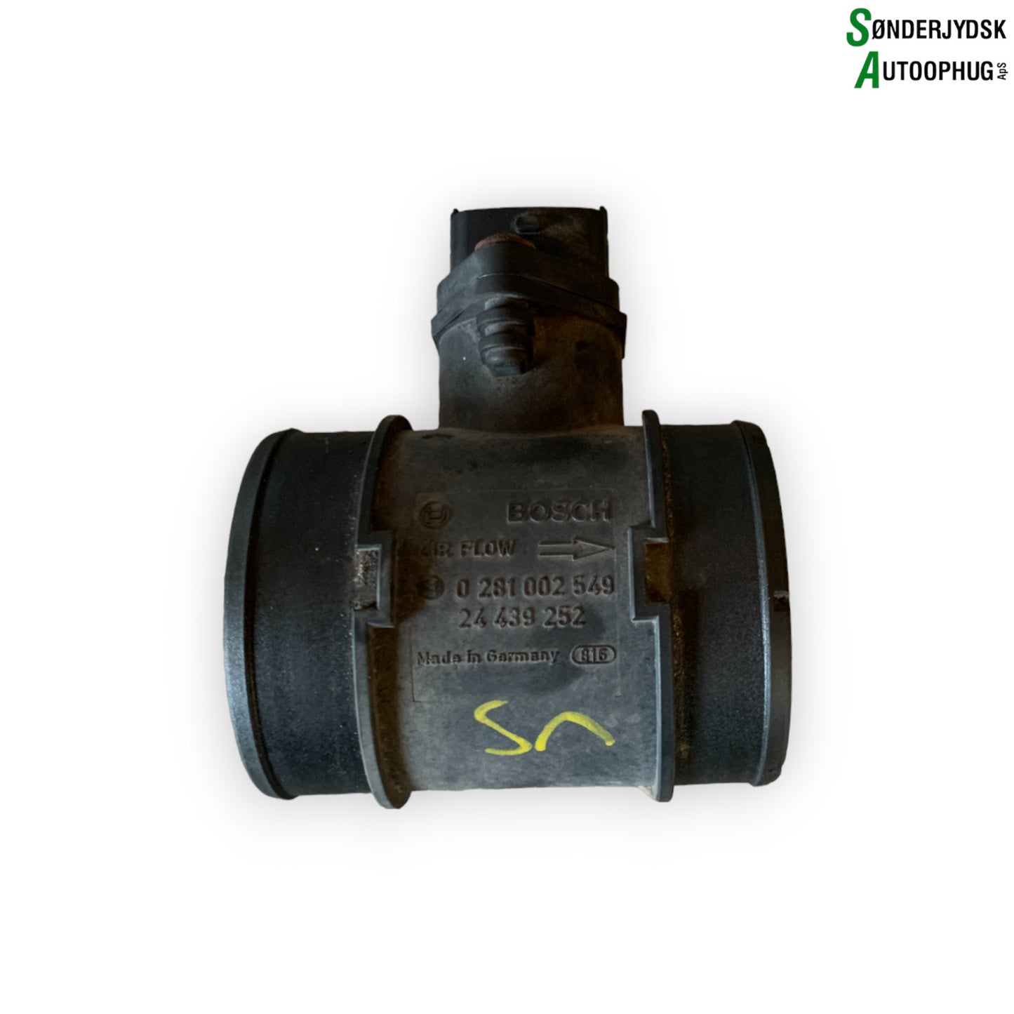 Opel Astra G Luftmængdemåler Med OEM Nr. 0281002549 Fra Opel Ophugger