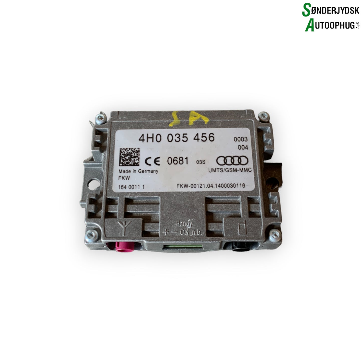 VW Polo 6C Relæ Diverse Med OEM Nr. 4H0035456 Fra VW Ophugger