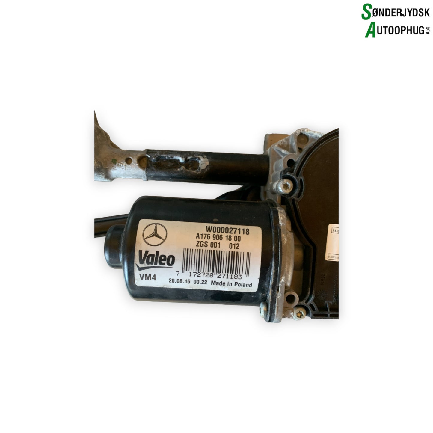 Mercedes-Benz A-W176 Viskermotor Med OEM Nr. 1769061800 Fra Mercedes-Benz Ophugger