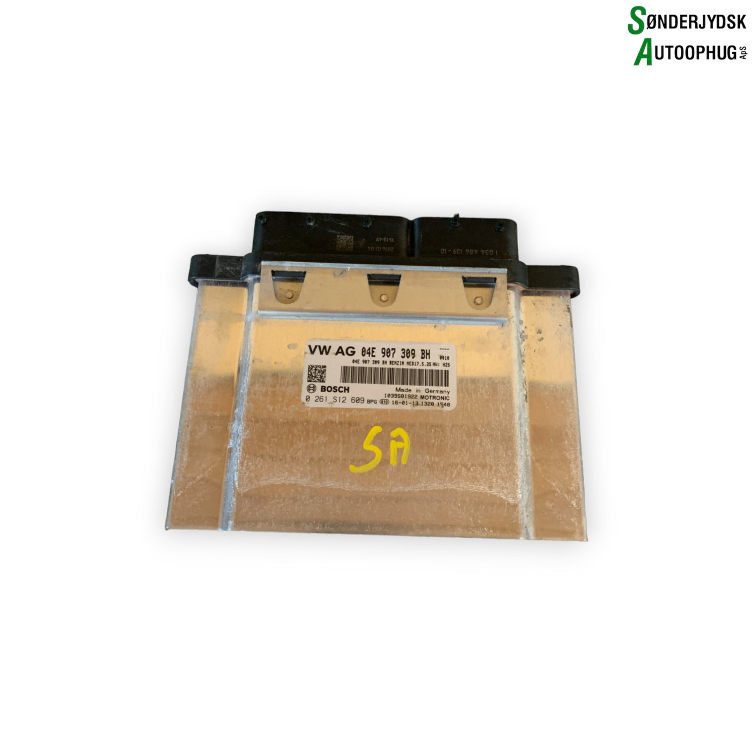 Seat Leon 5F Motorstyring - Motorstyreboks - Injection Elboks Med OEM Nr. 0261S12609 Fra Seat Ophugger