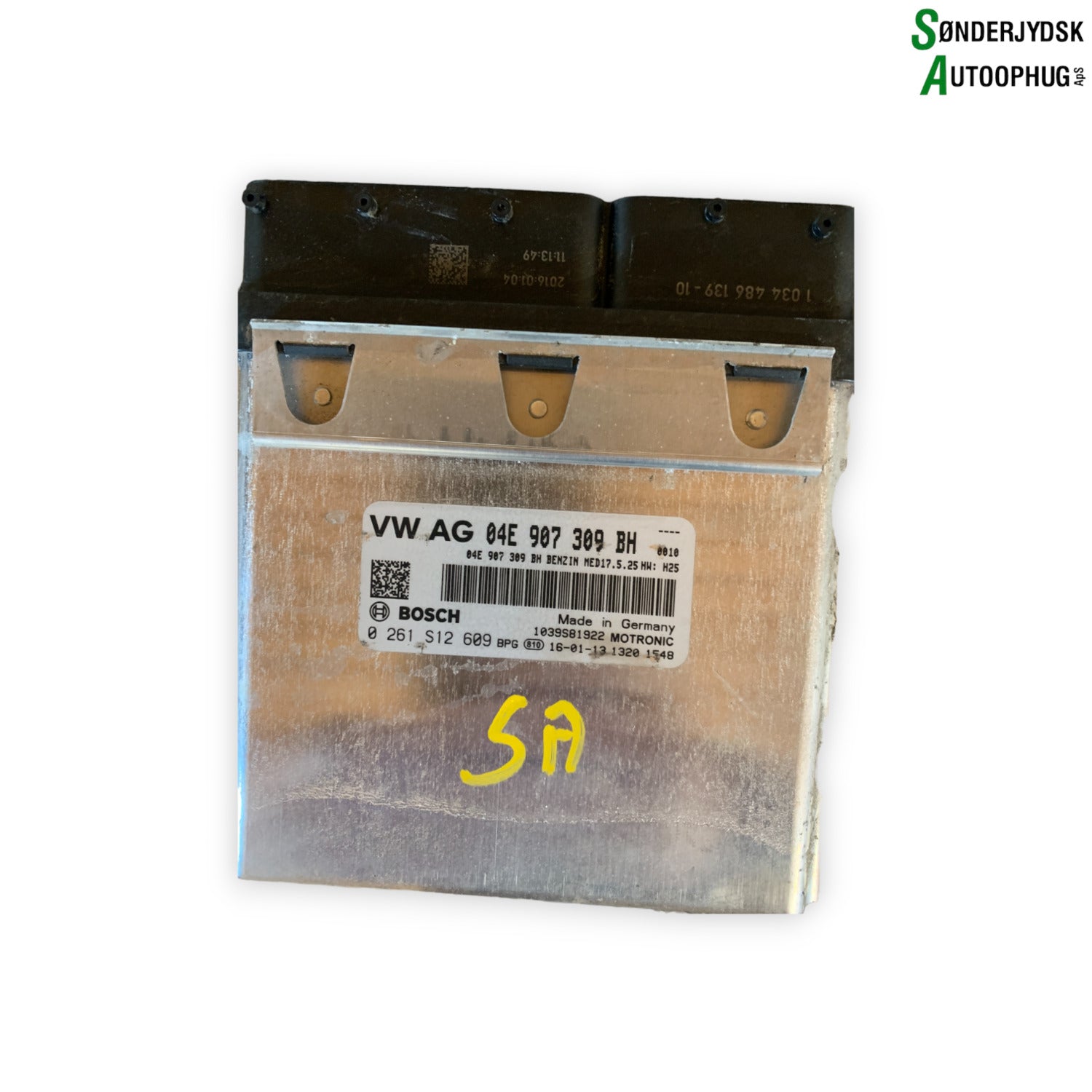 Seat Leon 5F Motorstyring - Motorstyreboks - Injection Elboks Med OEM Nr. 0261S12609 Fra Seat Ophugger