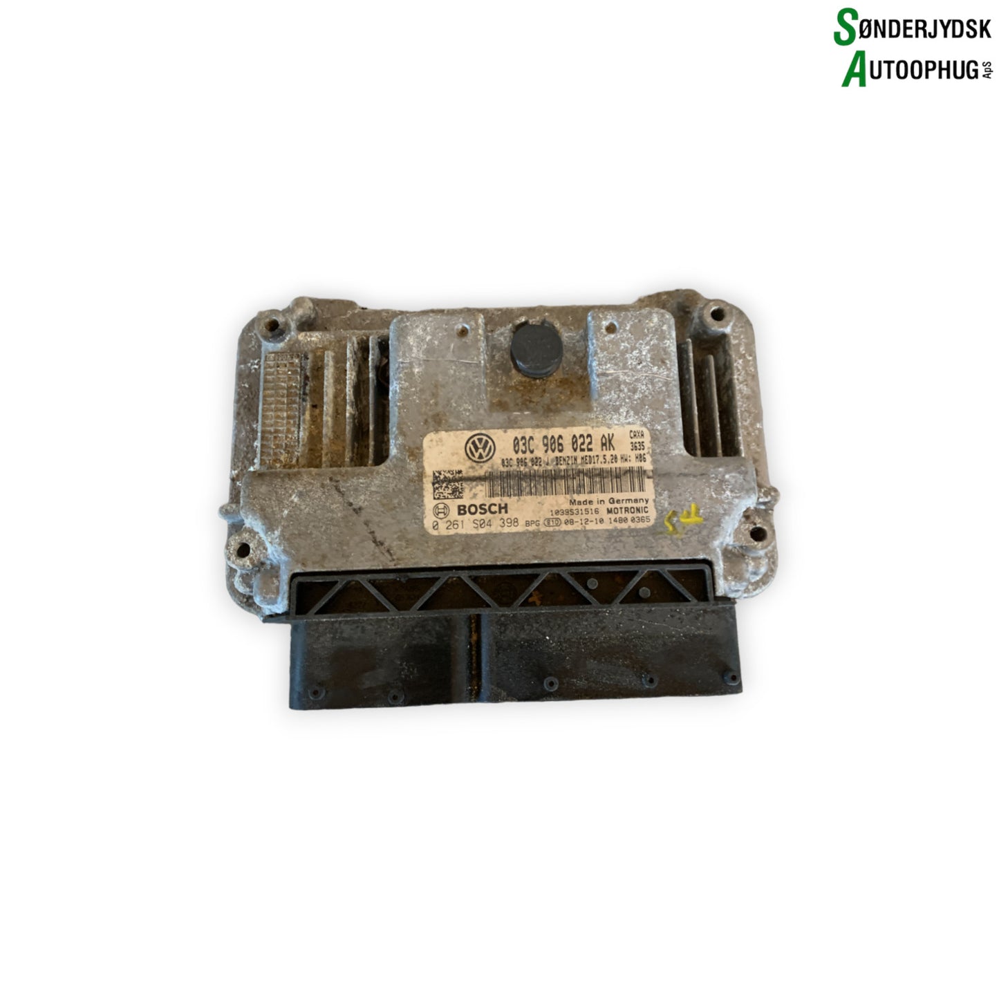 VW Golf 5 1K Motorstyring - Motorstyreboks - Injection Elboks Med OEM Nr. 03C906022AK Fra VW Ophugger