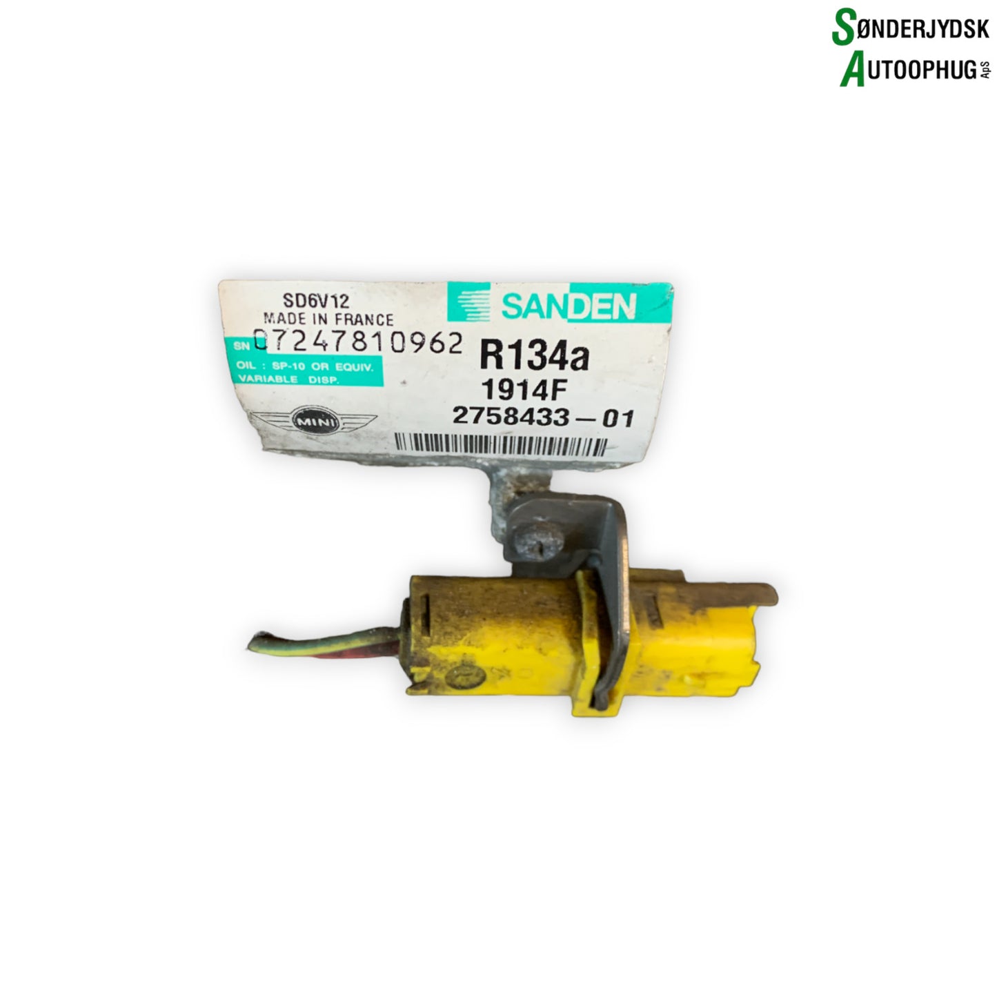 Mini Mini MKII Aircondition Pumpe Med OEM Nr. 1914F Fra Mini Ophugger