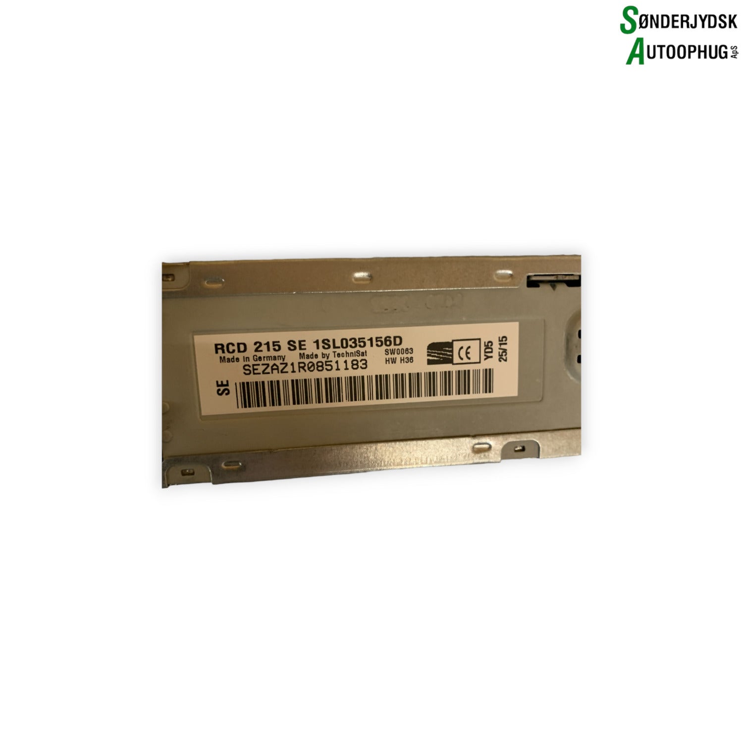 Seat Mii Radio M/Cd Med OEM Nr. 1SL035156D Fra Seat Ophugger