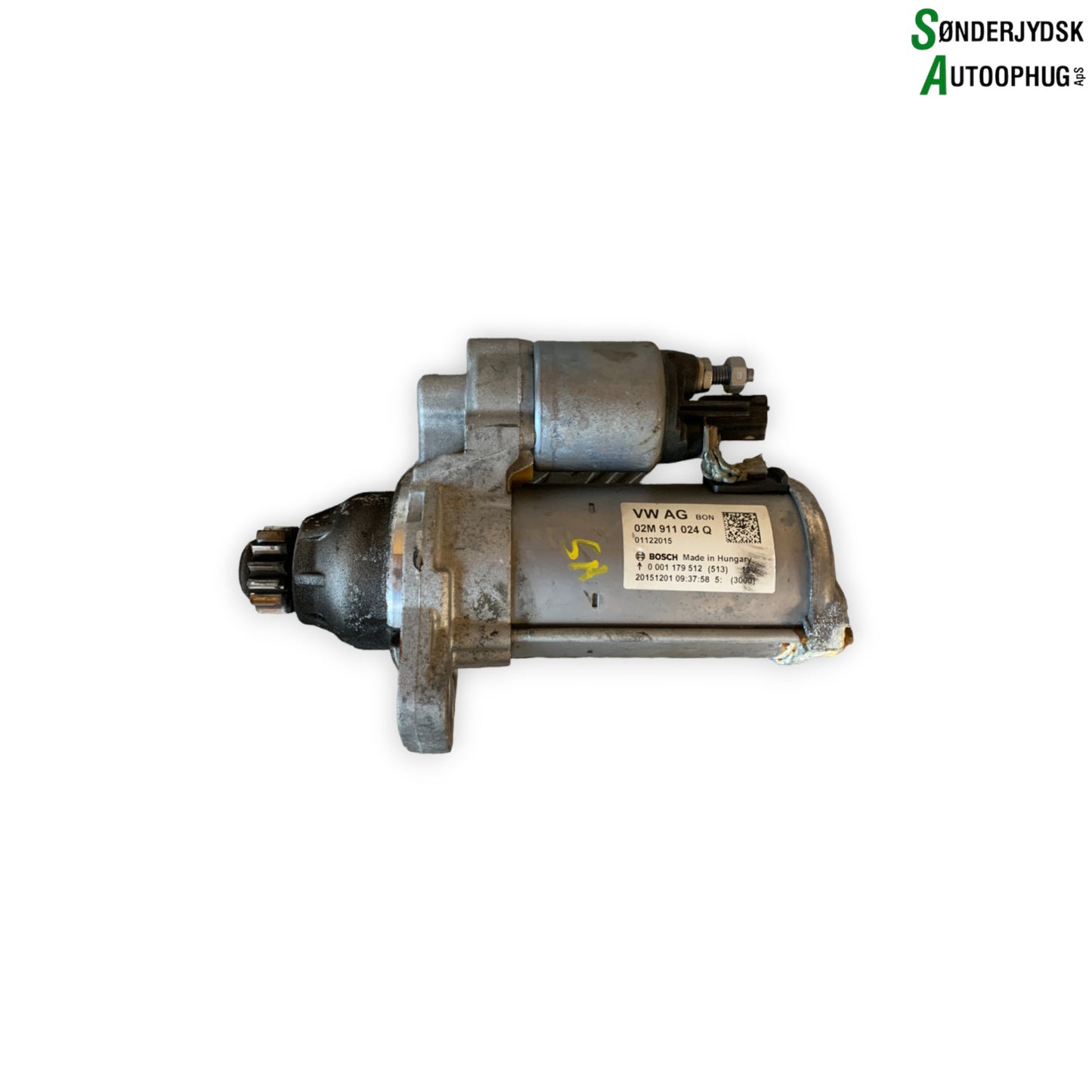 VW Polo 6C Starter Med OEM Nr. 02M911024Q Fra VW Ophugger