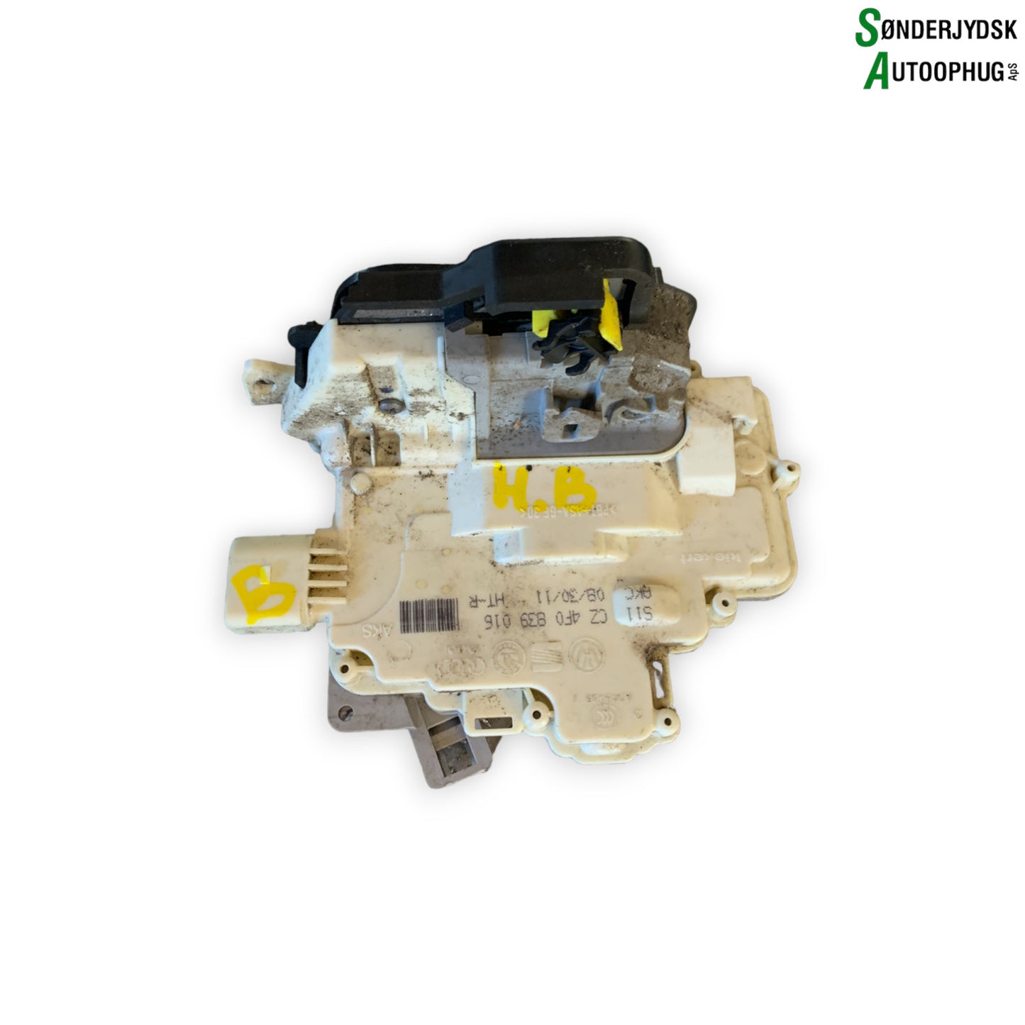 Audi A3 8P Dørlås Med OEM Nr. 4F0839016 Fra Audi Ophugger
