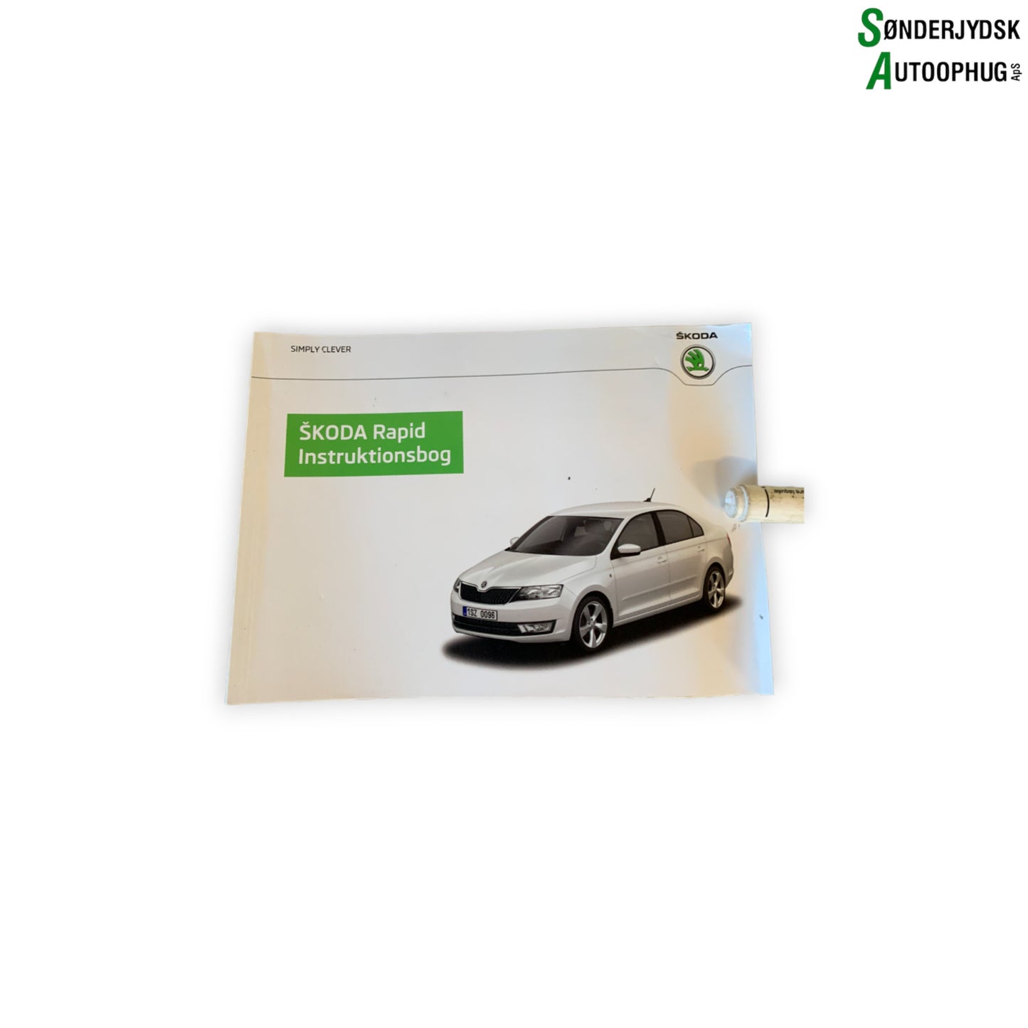 Skoda Rapid Instruktionsbog Med OEM Nr. DANSK Fra Skoda Ophugger