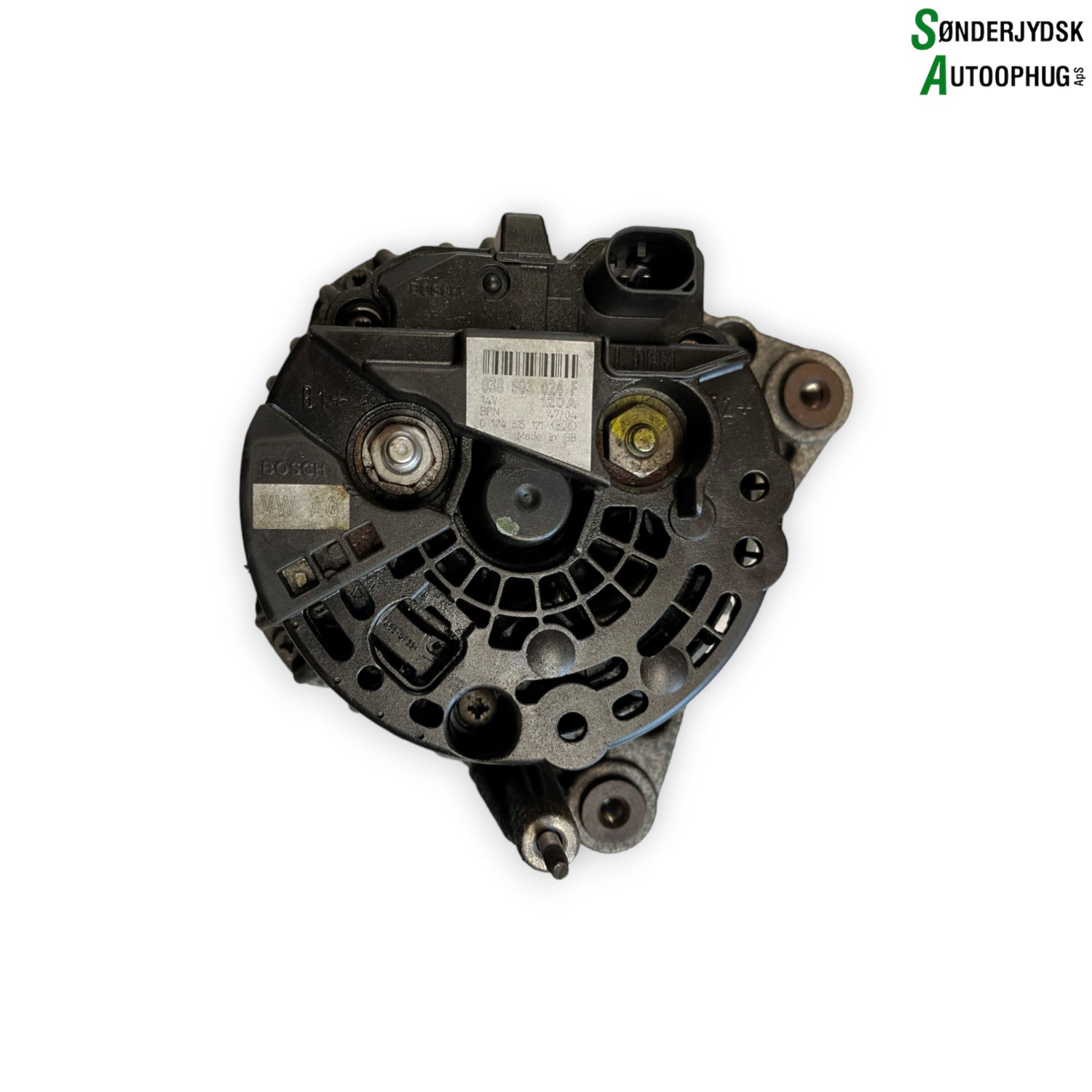Skoda Octavia Generator Med OEM Nr. 038903024F Fra Skoda Ophugger