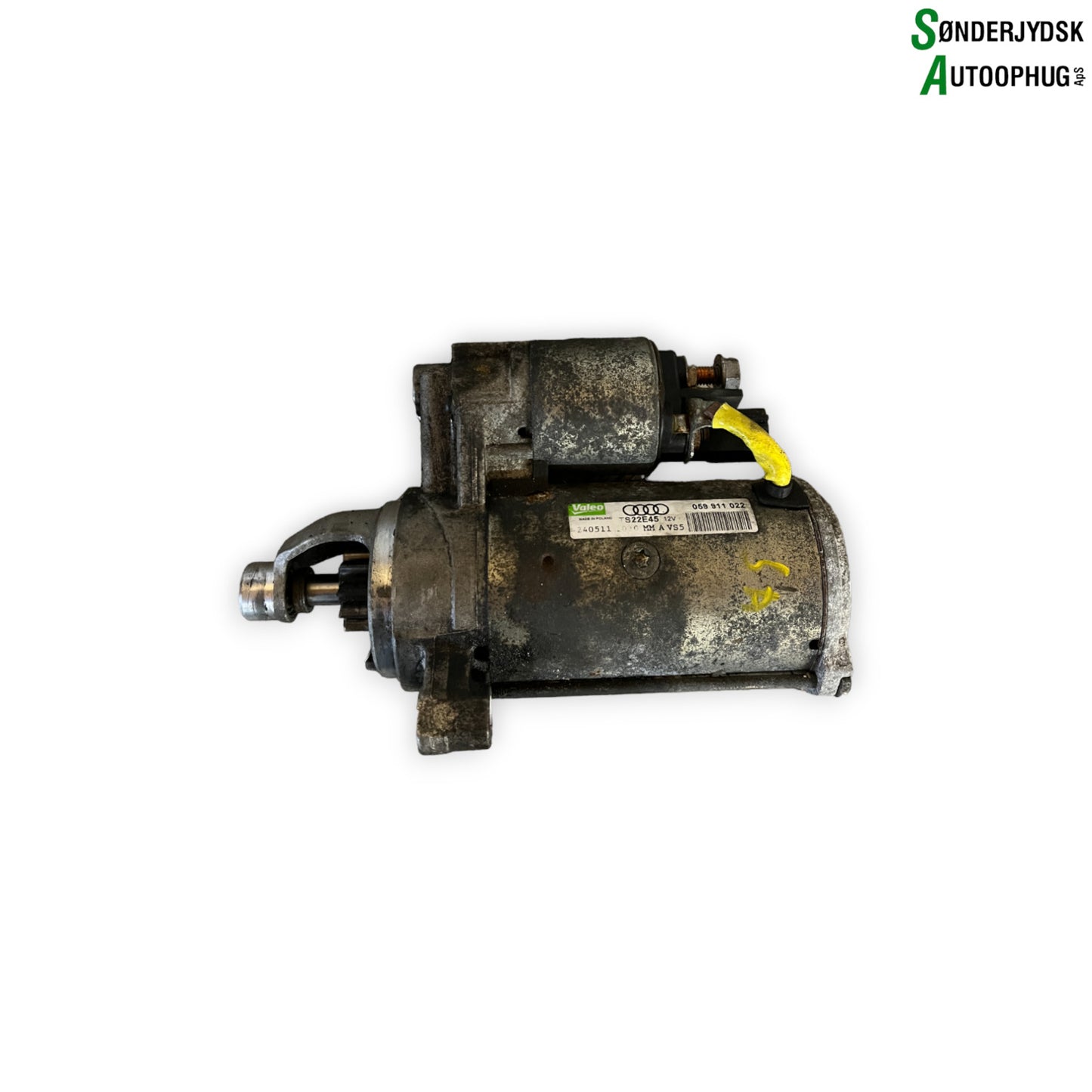 Audi A4 8K Starter Med OEM Nr. 059911022 Fra Audi Ophugger