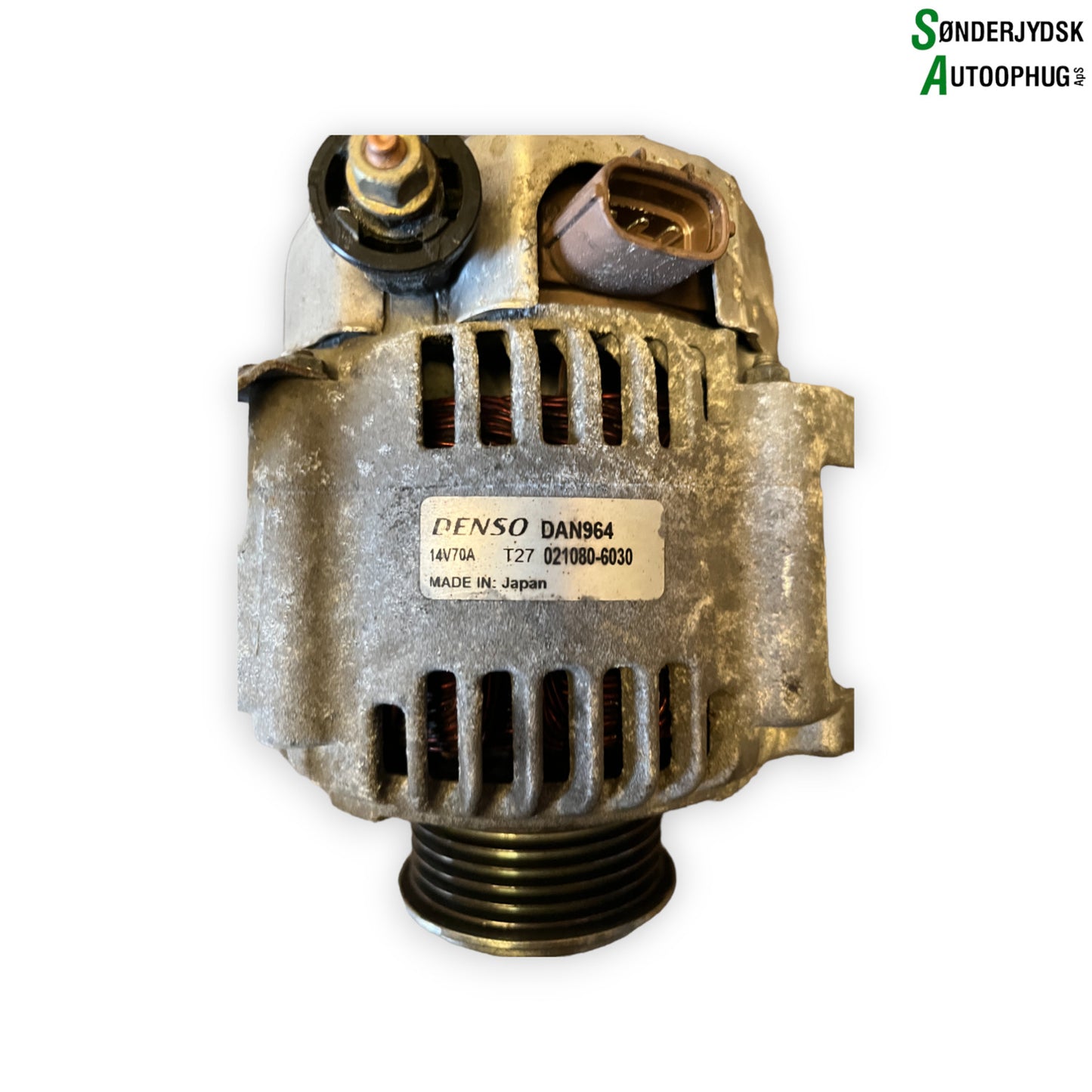 Toyota Yaris Fr. Generator Med OEM Nr. 0210806030 Fra Toyota Ophugger