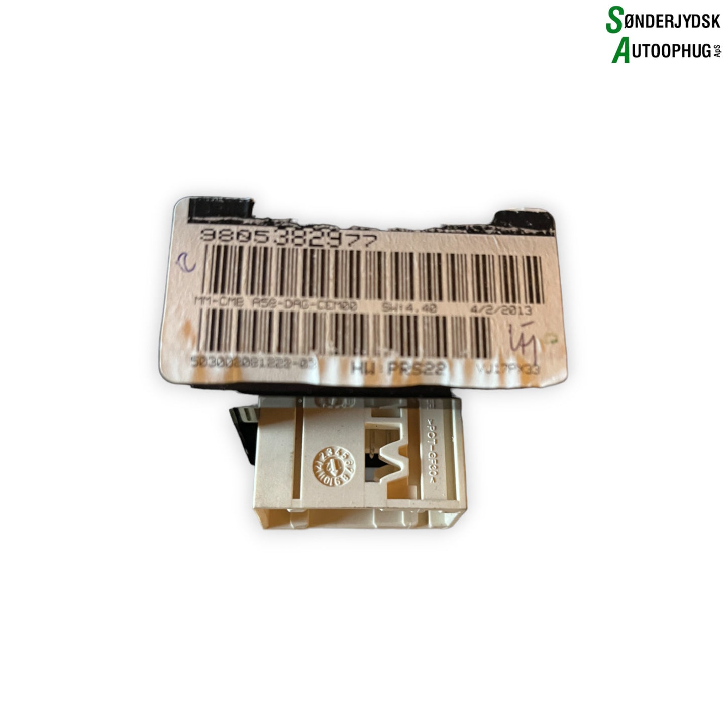 Citroen C3 Picasso Speedometer - Instrument Med OEM Nr. 9805382977 Fra Citroen Ophugger