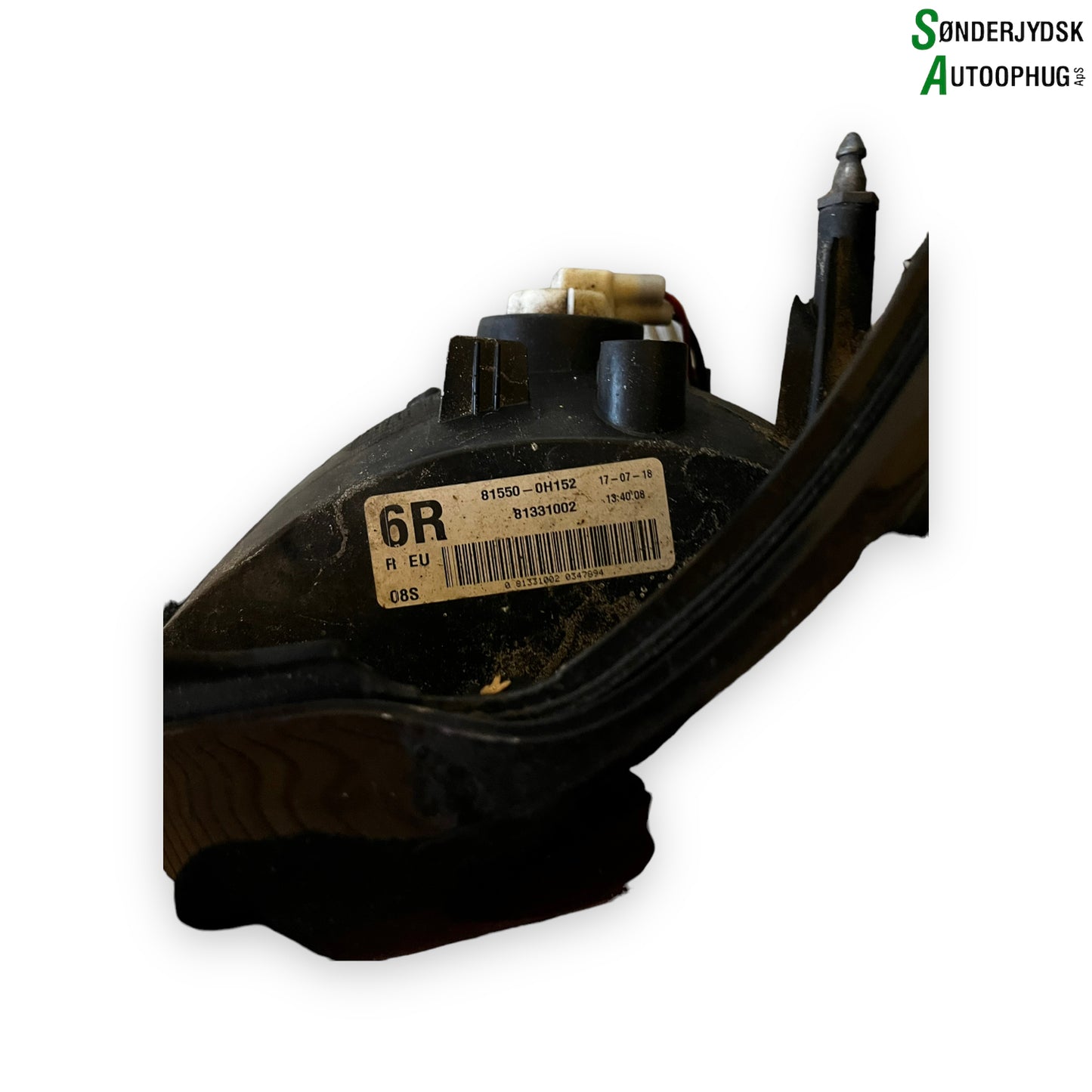 Citroen C1 Baglygte Med OEM Nr. 81331020347894 Fra Citroen Ophugger