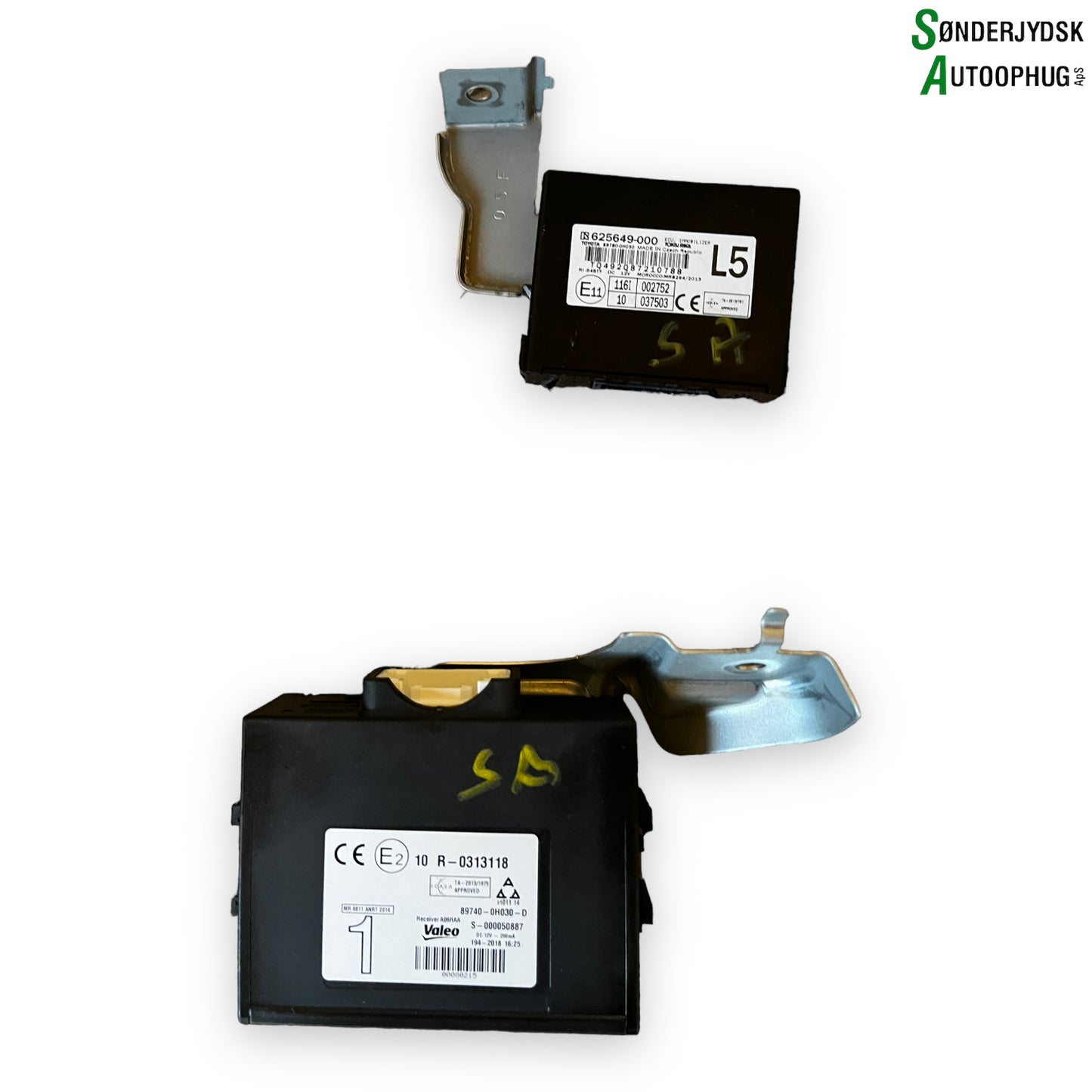 Citroen C1 Motorstyring - Motorstyreboks - Injection Elboks Med OEM Nr. 896610H570 Fra Citroen Ophugger