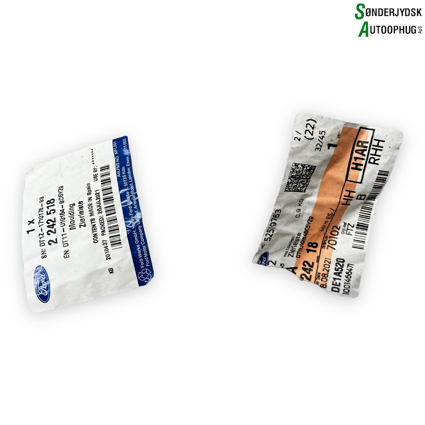 Ford Transit Connect Sideskørt Med OEM Nr. 2242518 Fra Ford Ophugger