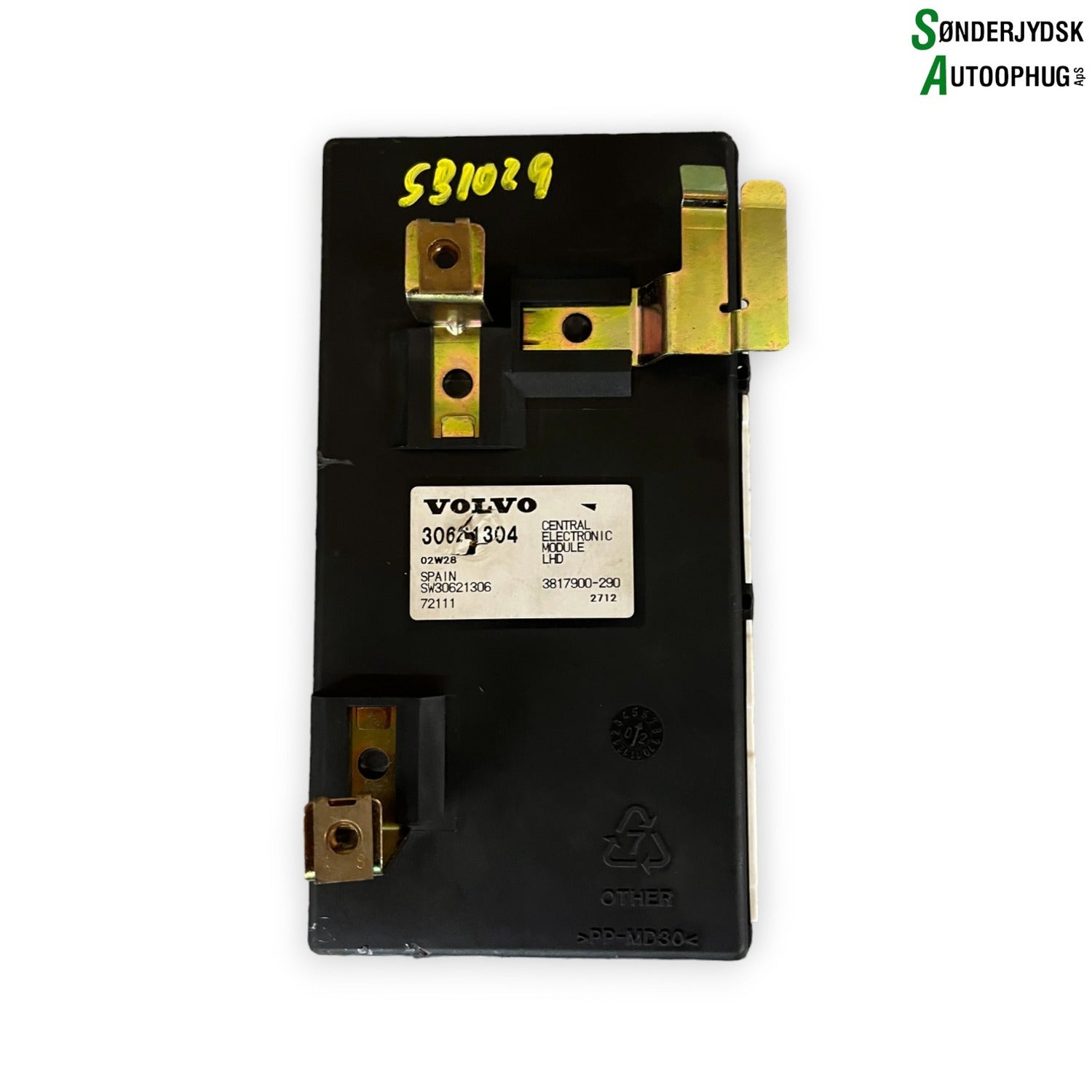 Volvo S40/V40 Bcm / Komfortkomputer Med OEM Nr. 30624304 Fra Volvo Ophugger