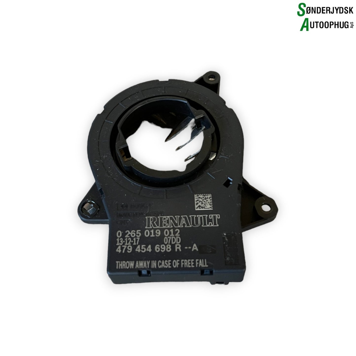 Renault Clio 4 Ratvinkelsensor Med OEM Nr. 0265019012 Fra Renault Ophugger