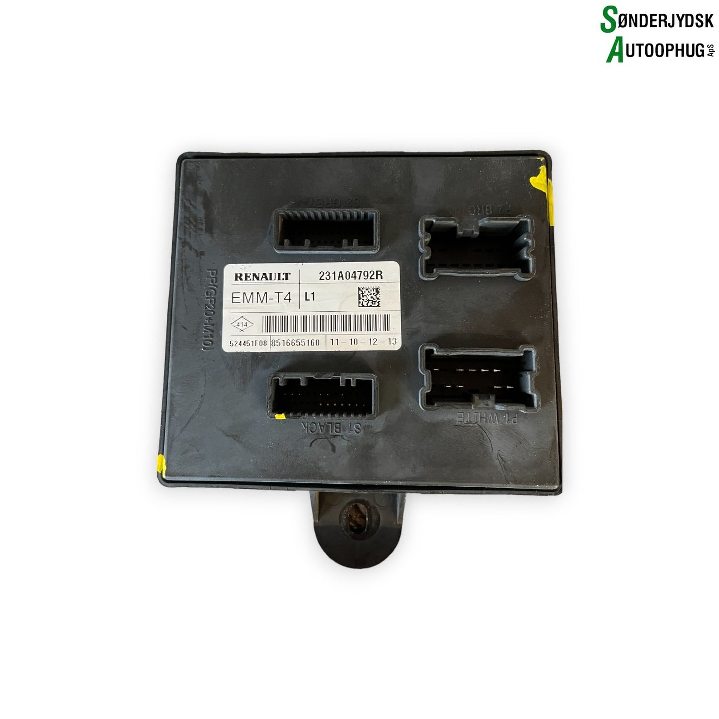 Renault Clio 4 Motorstyring - Motorstyreboks - Injection Elboks Med OEM Nr. 237102928R Fra Renault Ophugger