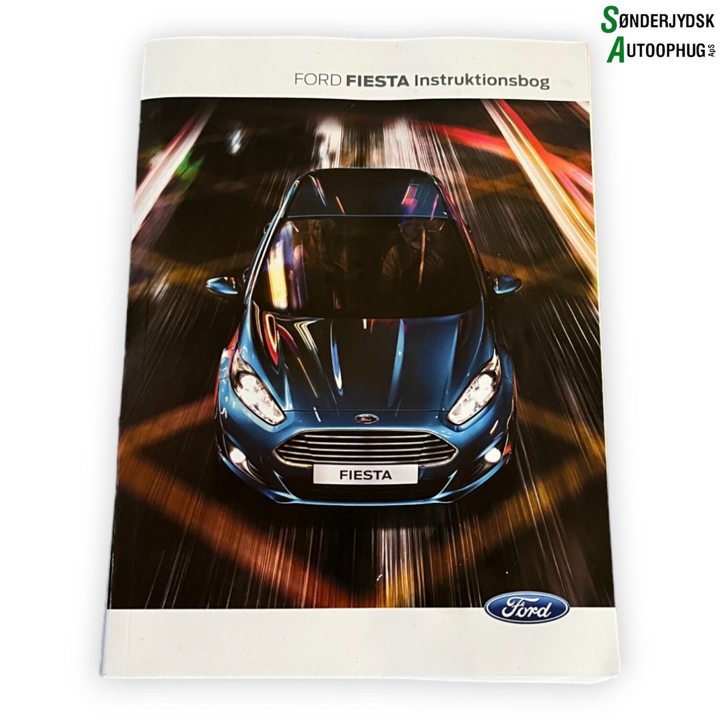 Ford Fiesta 7 Instruktionsbog Med OEM Nr. DANSK Fra Ford Ophugger