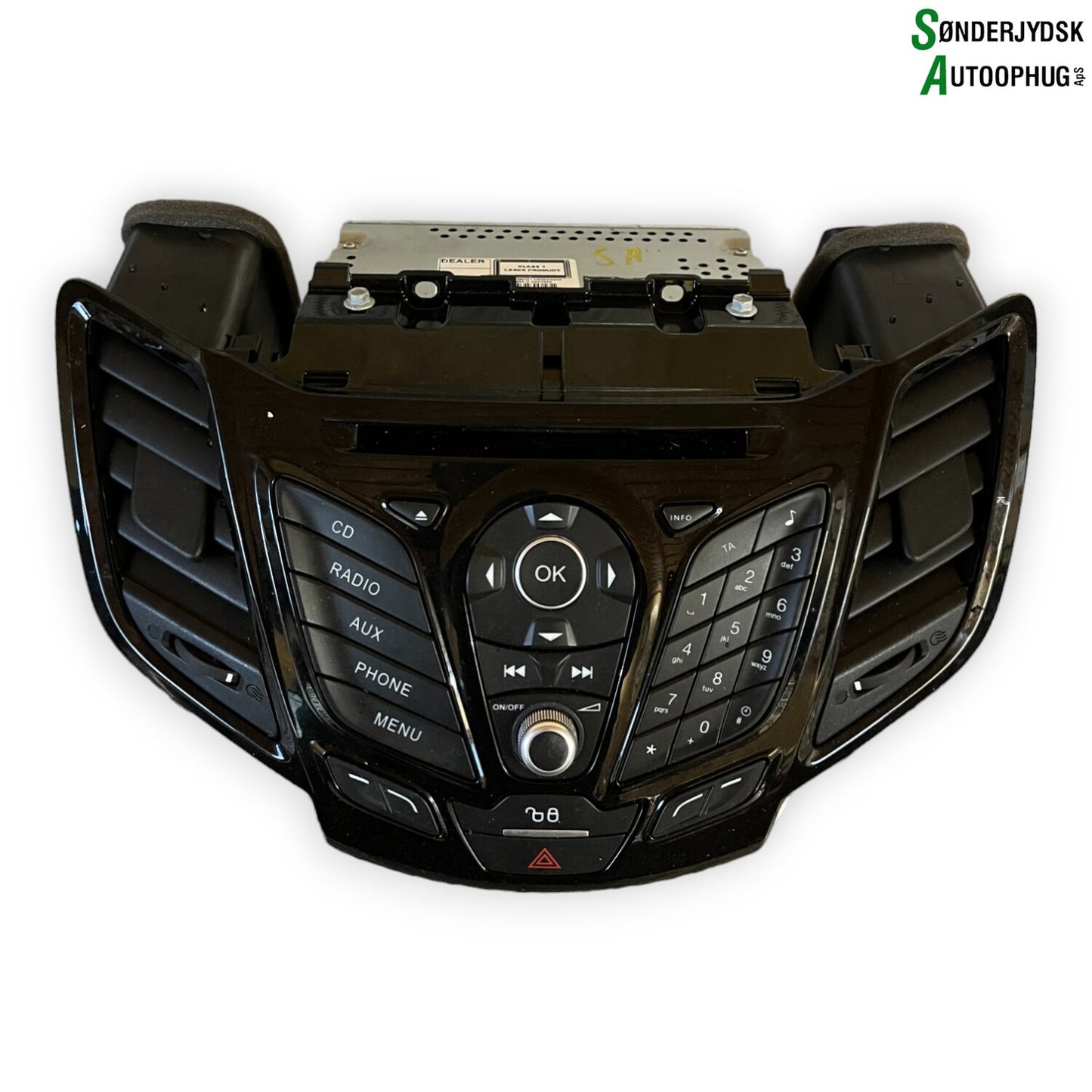 Ford Fiesta 7 Radio M/Cd Med OEM Nr. AM5T18C815PG Fra Ford Ophugger