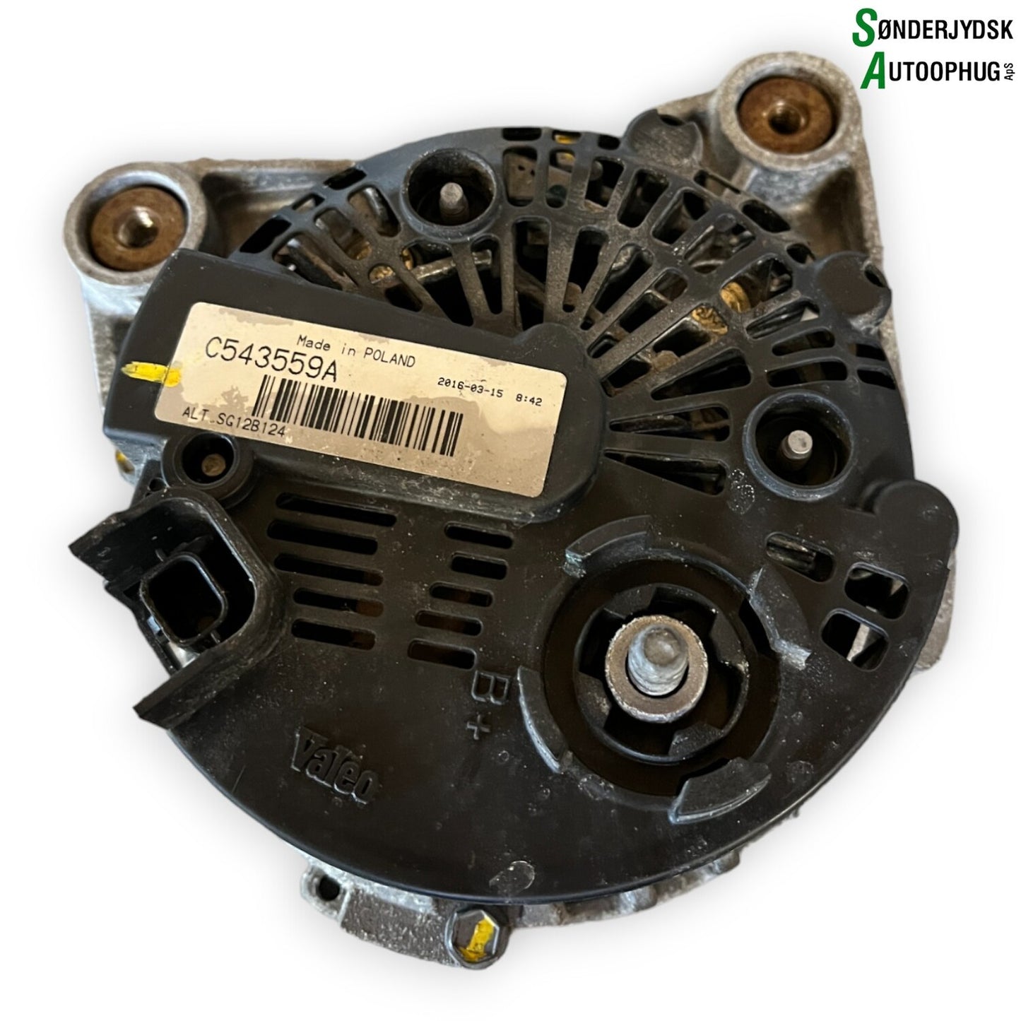 Renault Grand Scenic 2 Generator Med OEM Nr. SG12B124 Fra Renault Ophugger