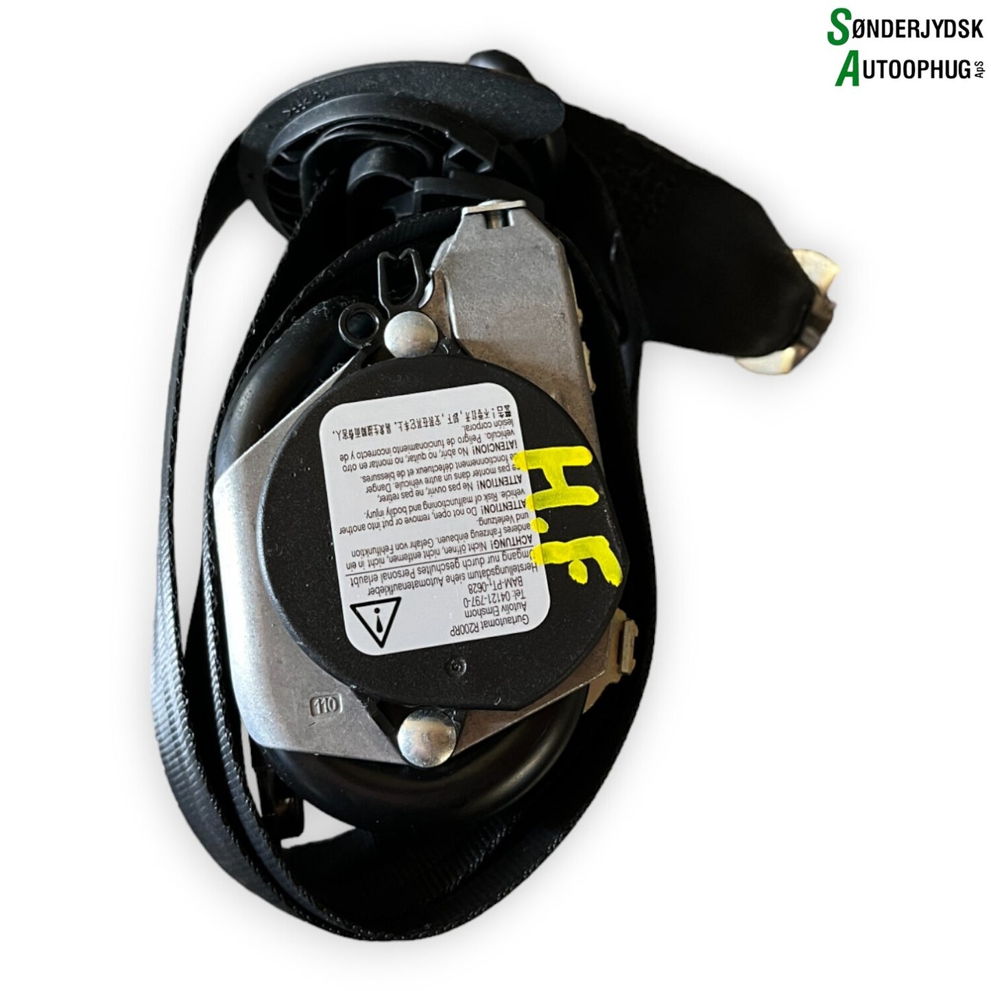 Skoda Citigo Sikkerhedsseler For Med OEM Nr. 1S4857706F Fra Skoda Ophugger