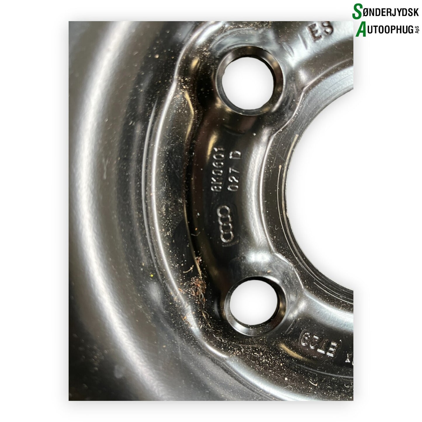 Audi A4 8K Reservehjul Med OEM Nr. 4X19ET:29 Fra Audi Ophugger