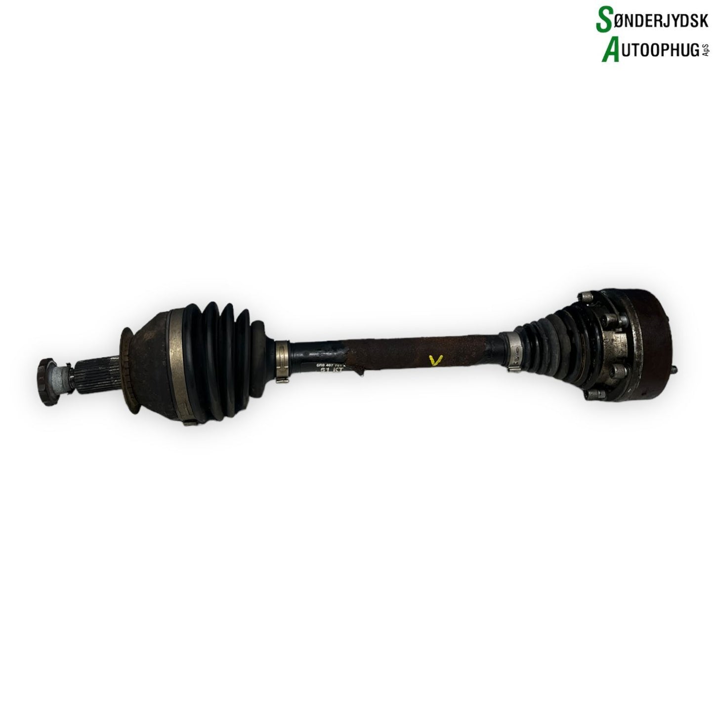 Skoda Fabia Trækaksel For V Med OEM Nr. 6R0407761K Fra Skoda Ophugger