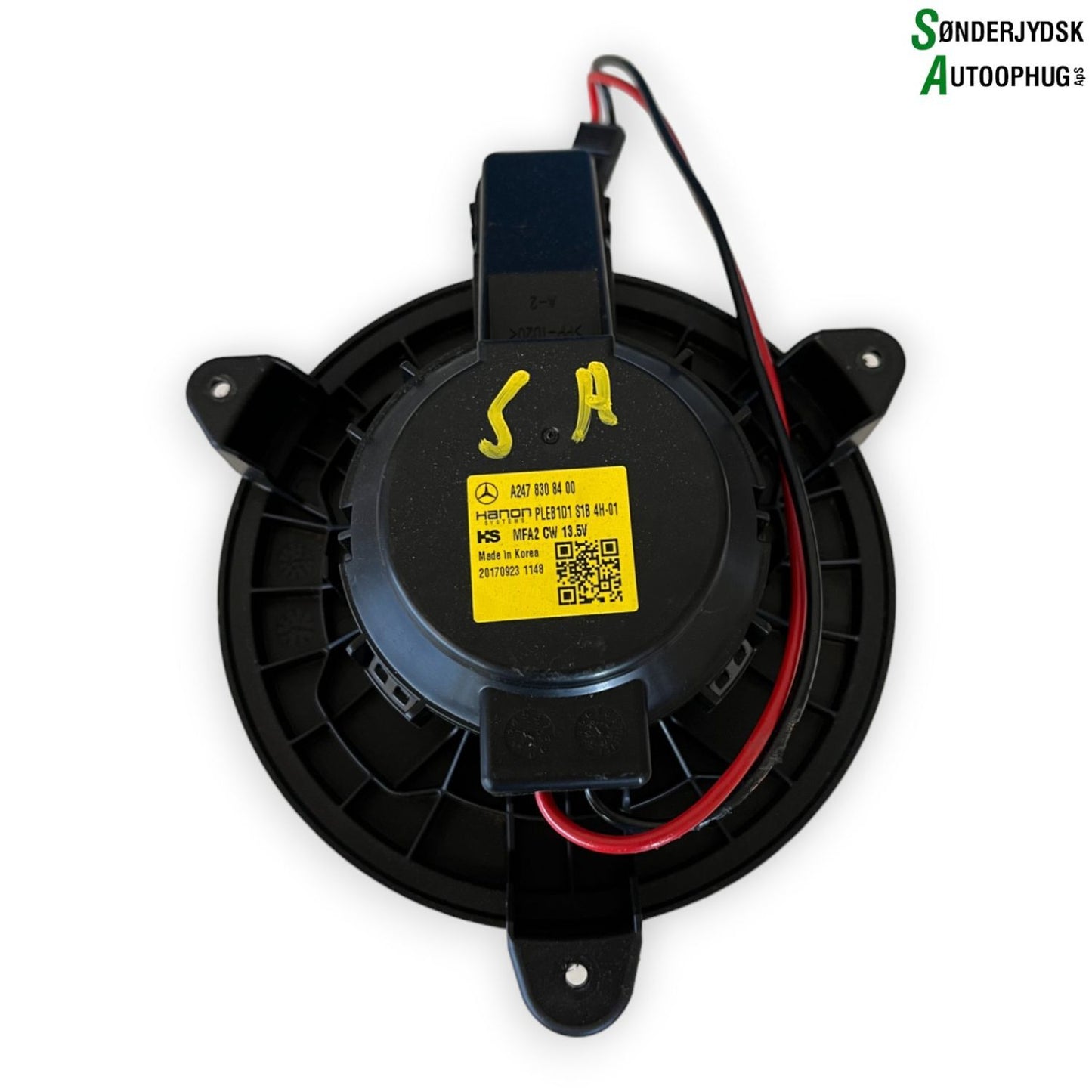 Mercedes-Benz A-W177 Varmeblæser Med OEM Nr. A2478308400 Fra Mercedes-Benz Ophugger