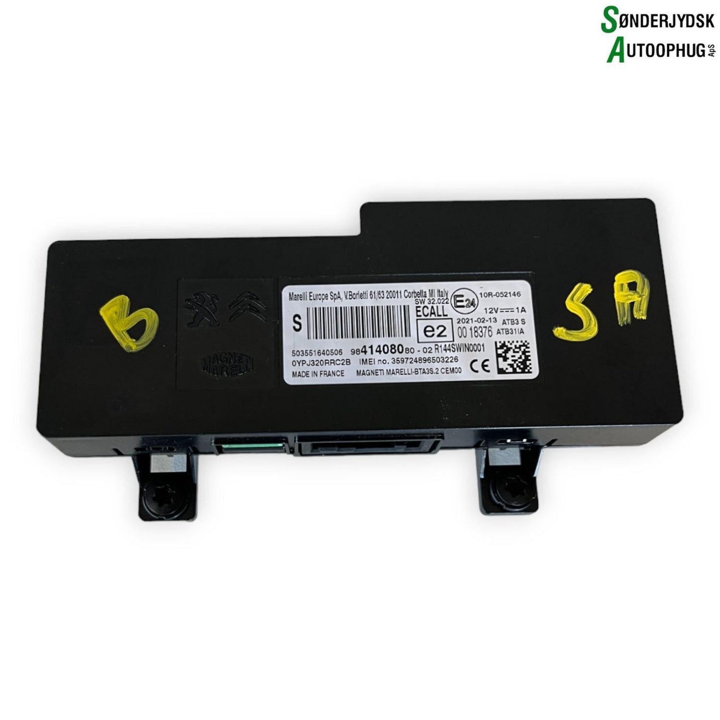 Opel Grandland Relæ Diverse Med OEM Nr. 9841408080 Fra Opel Ophugger