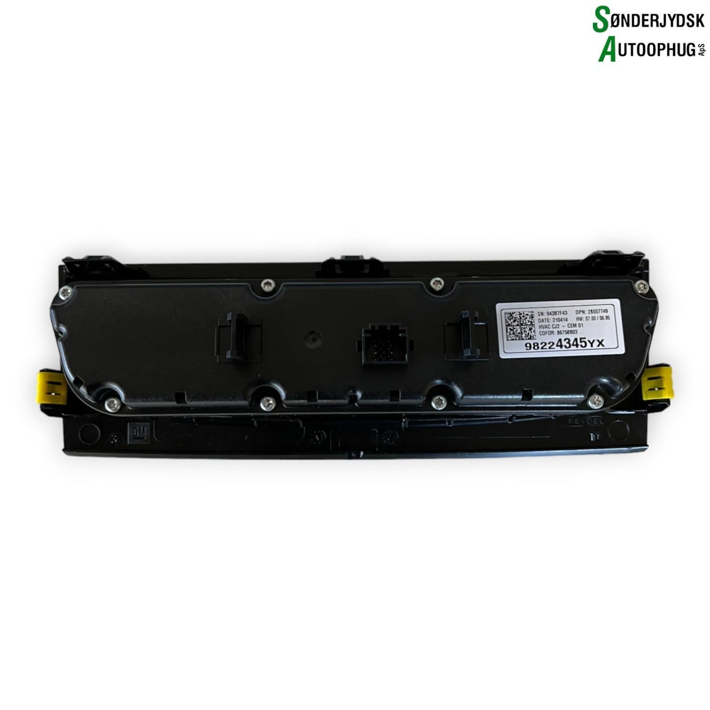 Opel Grandland Varmeregulering Med OEM Nr. 98224345YX Fra Opel Ophugger