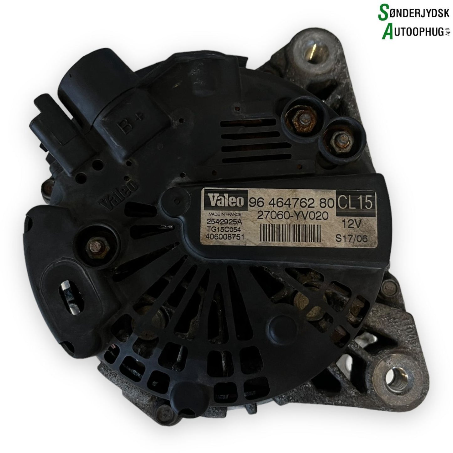 Toyota Aygo Generator Med OEM Nr. 9646476280 Fra Toyota Ophugger