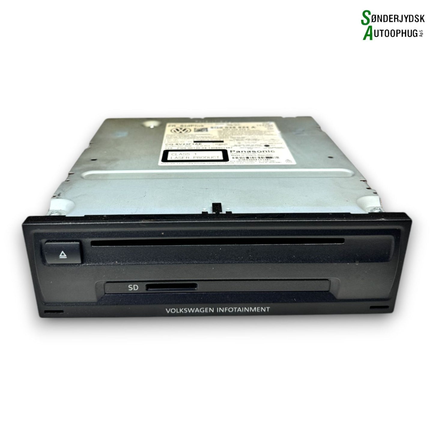 VW Golf 7 AU Radio Med OEM Nr. 5G0035824A Fra VW Ophugger