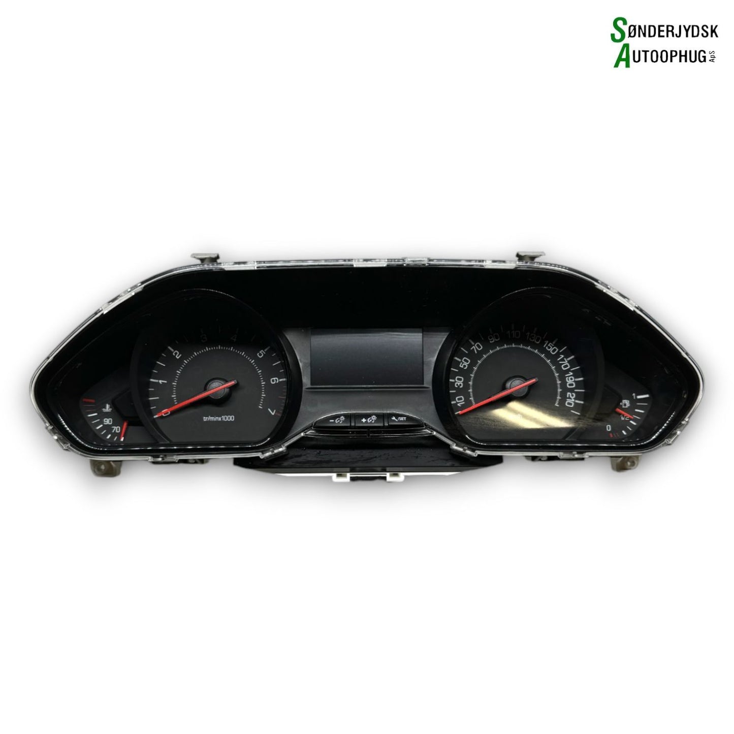 Peugeot 208 Speedometer - Instrument Med OEM Nr. 9825986180 Fra Peugeot Ophugger