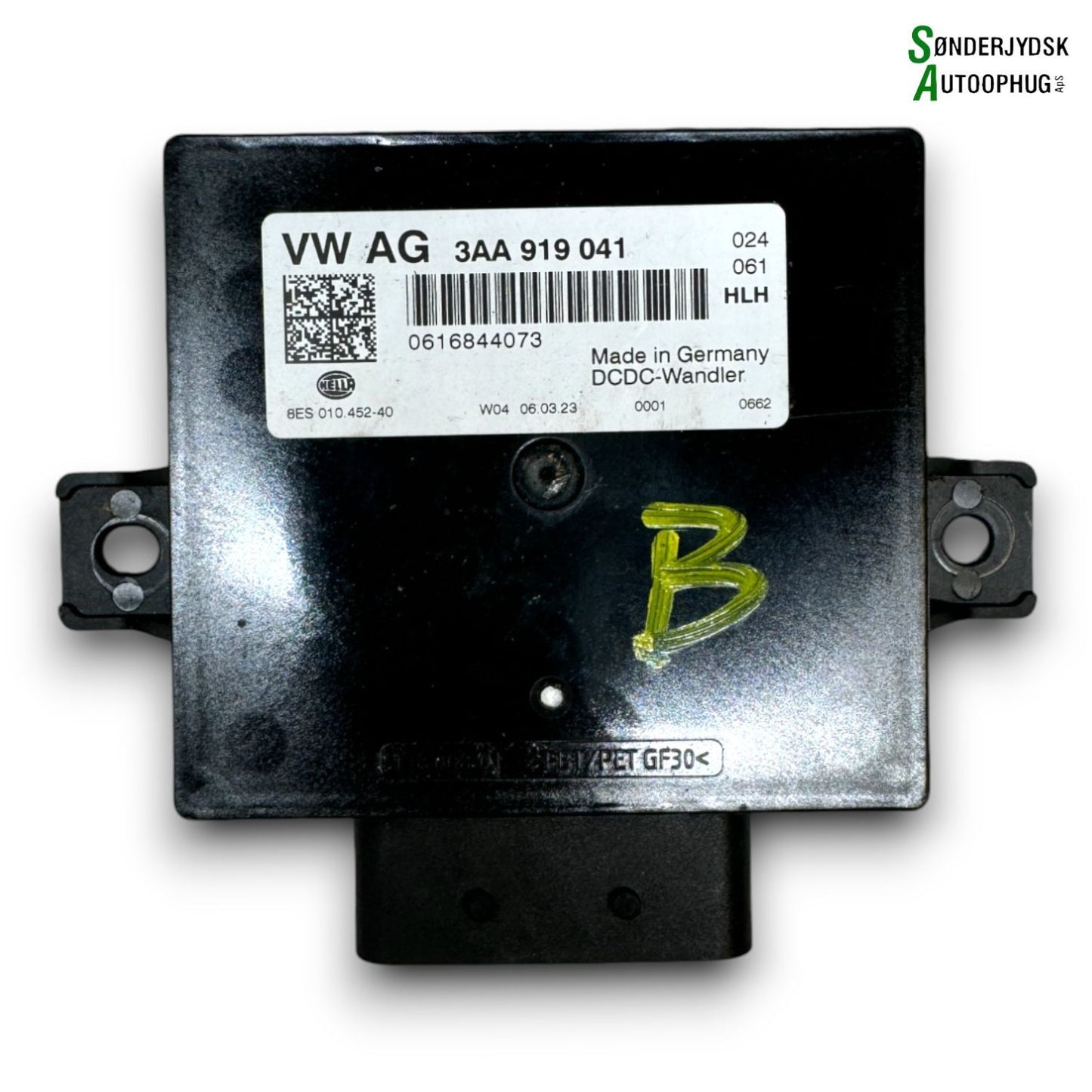 VW Touran 5T Relæ Lade / Spændingsreg Med OEM Nr. 3AA919041 Fra VW Ophugger