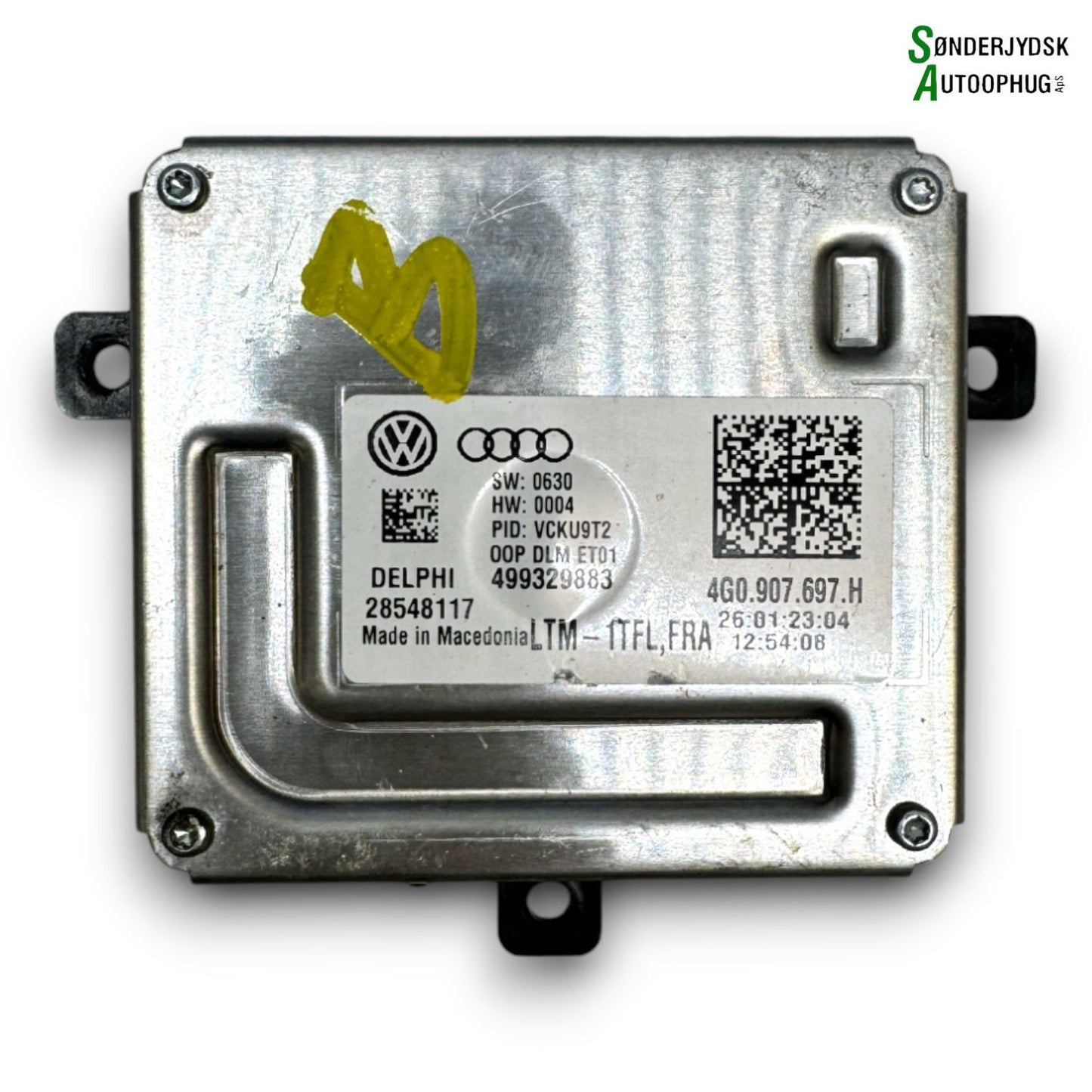 VW Touran 5T Relæ Kørelys Med OEM Nr. 4G0907697H Fra VW Ophugger