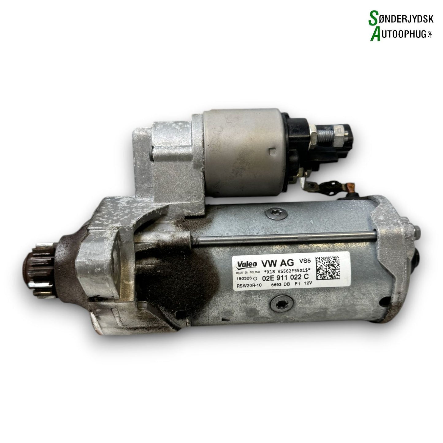 VW Touran 5T Starter Med OEM Nr. 02E911023TX Fra VW Ophugger