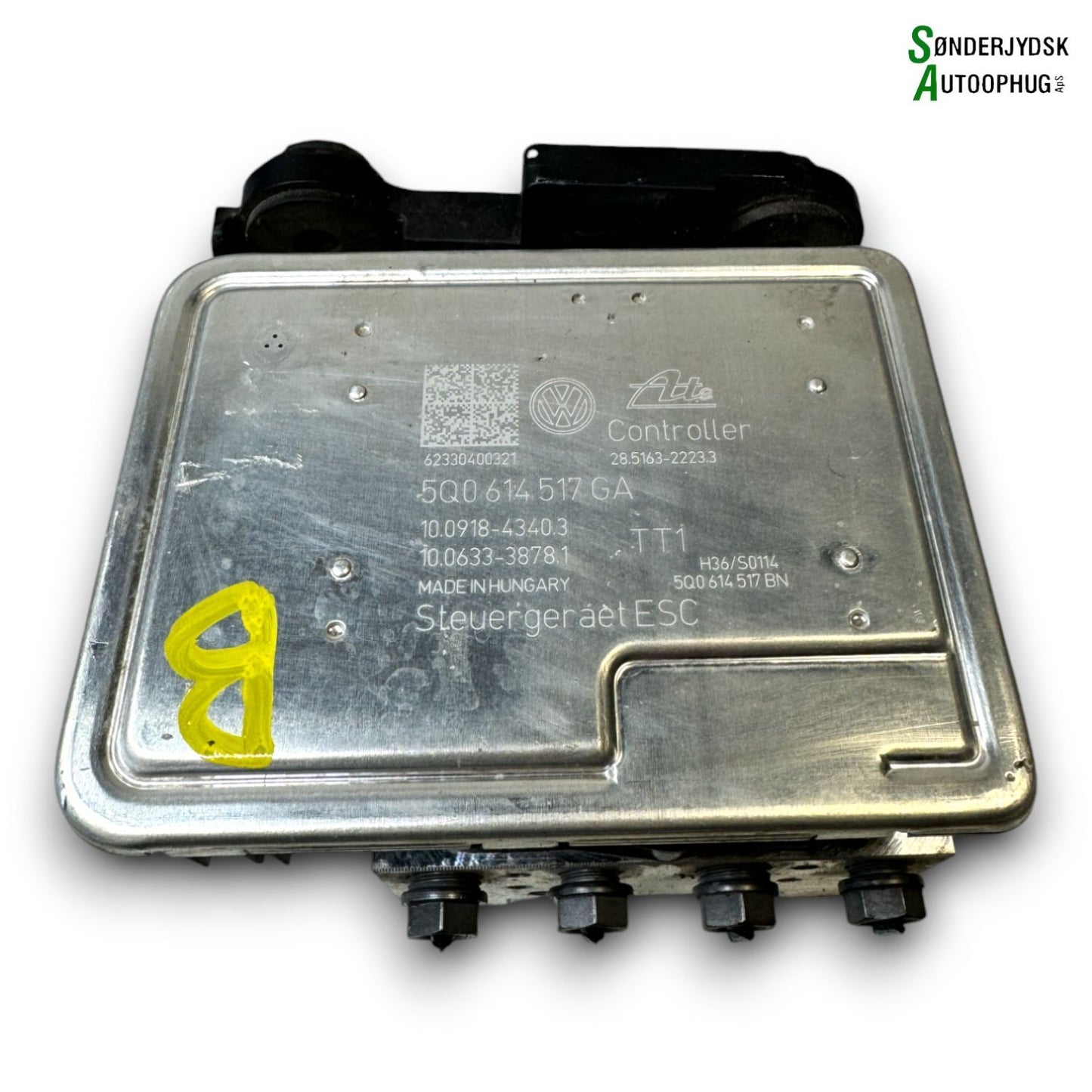 VW Touran 5T Abs Pumpe Med OEM Nr. 5Q0907379GA Fra VW Ophugger