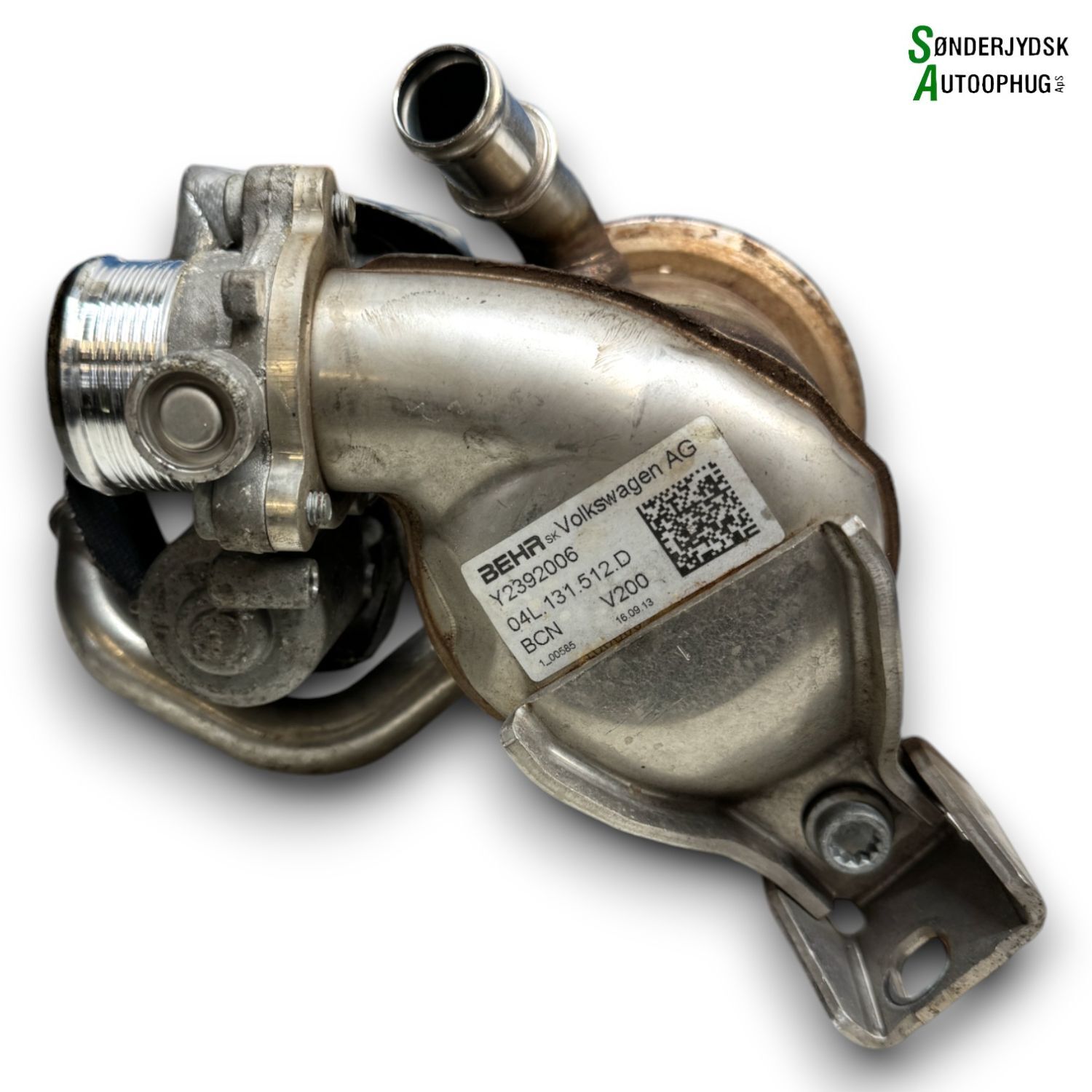 Skoda Octavia Køler Egr Med OEM Nr. 04L131512BQ Fra Skoda Ophugger