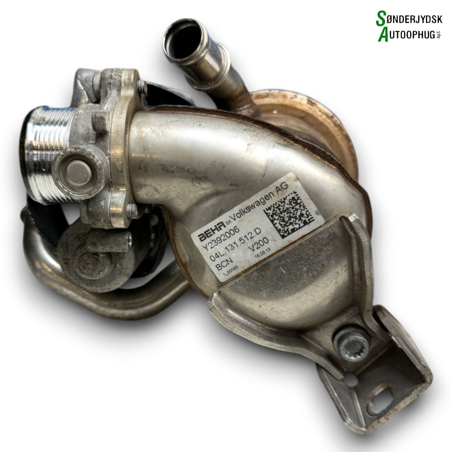 Skoda Octavia Køler Egr Med OEM Nr. 04L131512D Fra Skoda Ophugger